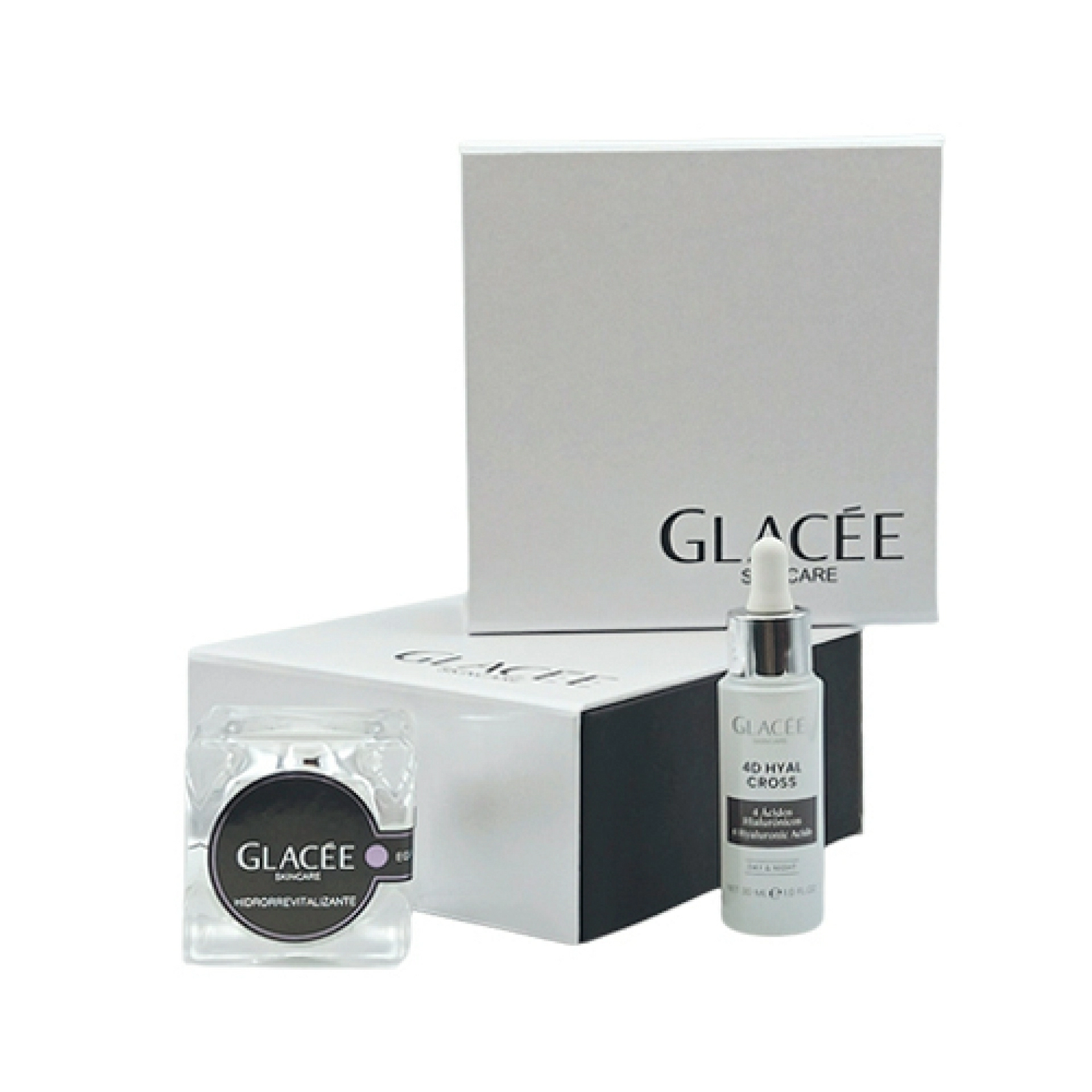 Pack Hydrapeptides | Hidrorrevitalizante 50ml + 4D Hyal Cross 30ml - Glacée ®