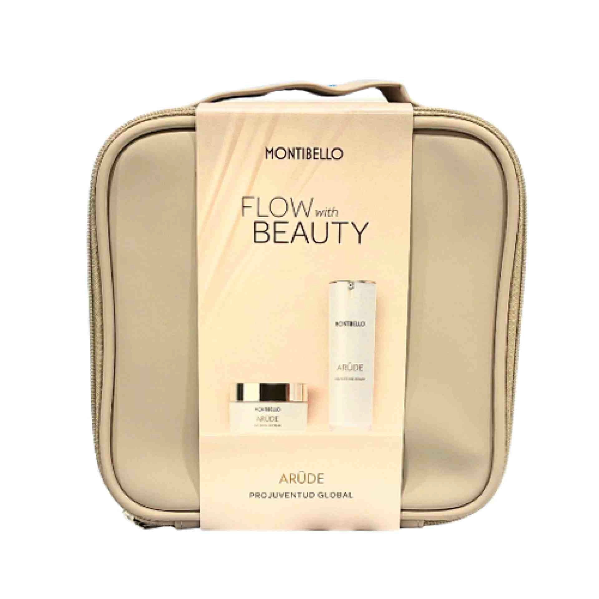 Pack Navidad Arude 2025 | The Serum in Cream o Protecting Cream 50 ml + Perfecting Serum 30ml + neceser de regalo - Montibello ®