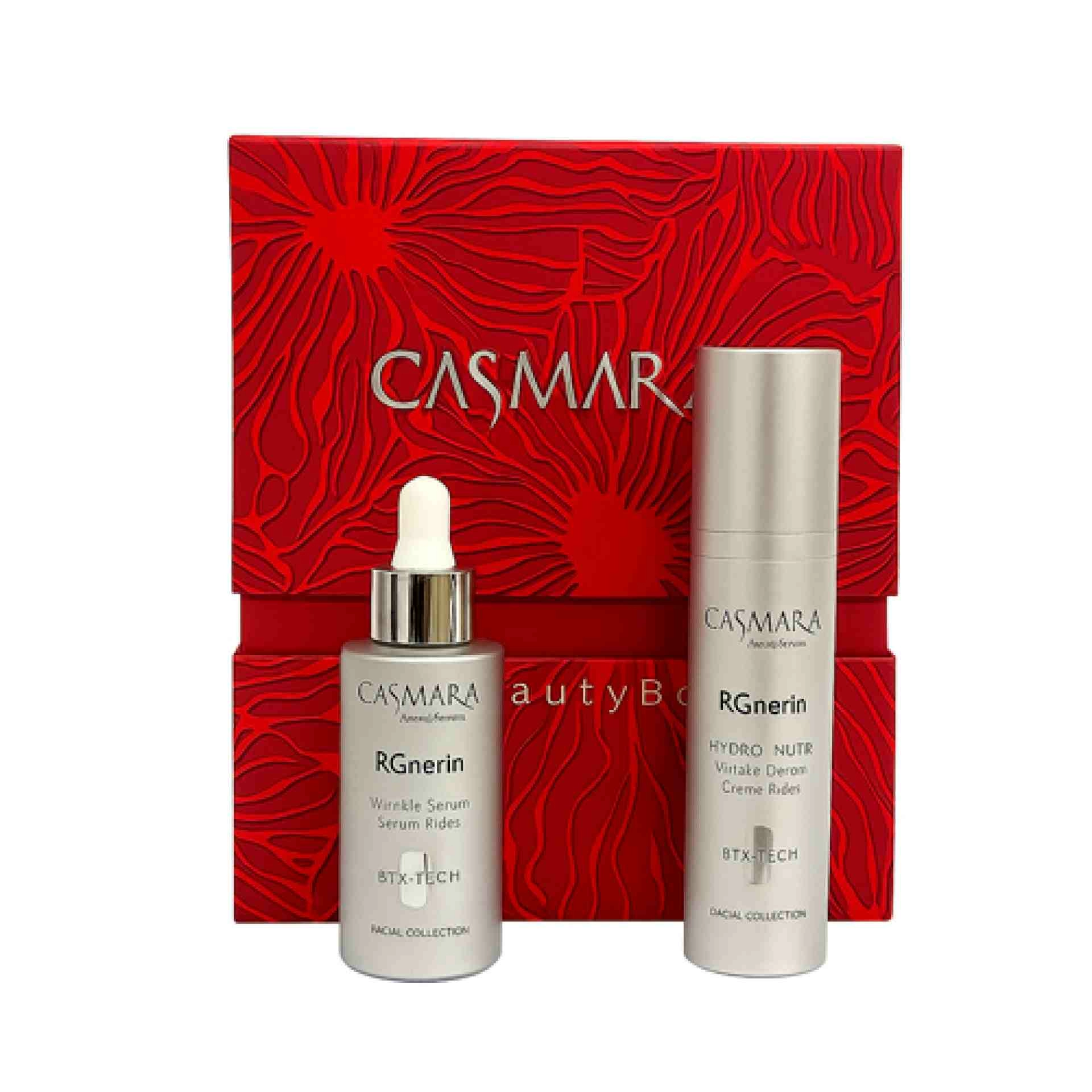 Pack Navidad Regenerador 2025 | RGnerin Hydro-Nutri Wrinkle Cream 50 ml + RGnerin Wrinkle Serum 50ml - Casmara ®