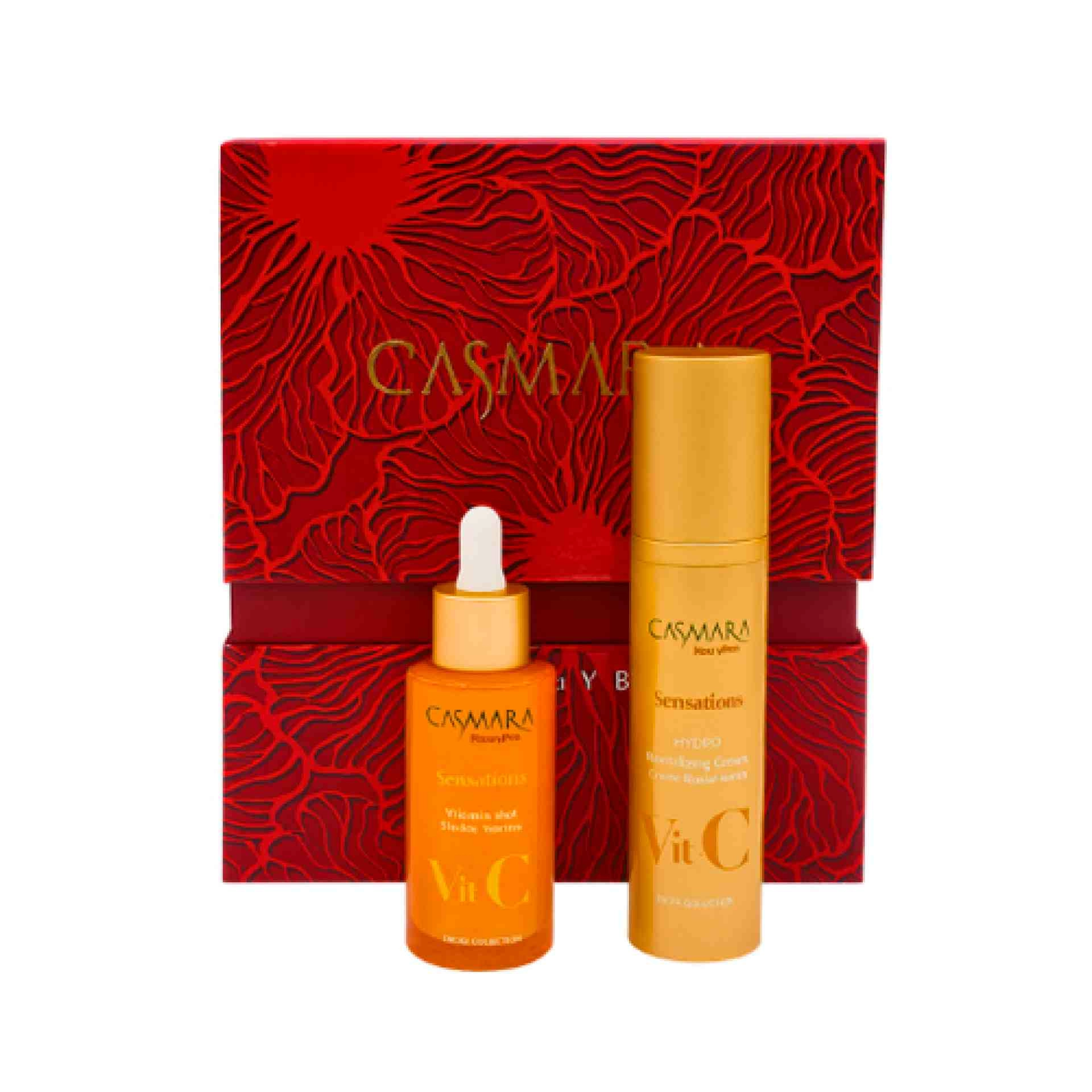Pack Navidad Revitalizante 2025 | Vitamin Shot 50 ml + Revitalizing Cream 50 ml - Casmara ®