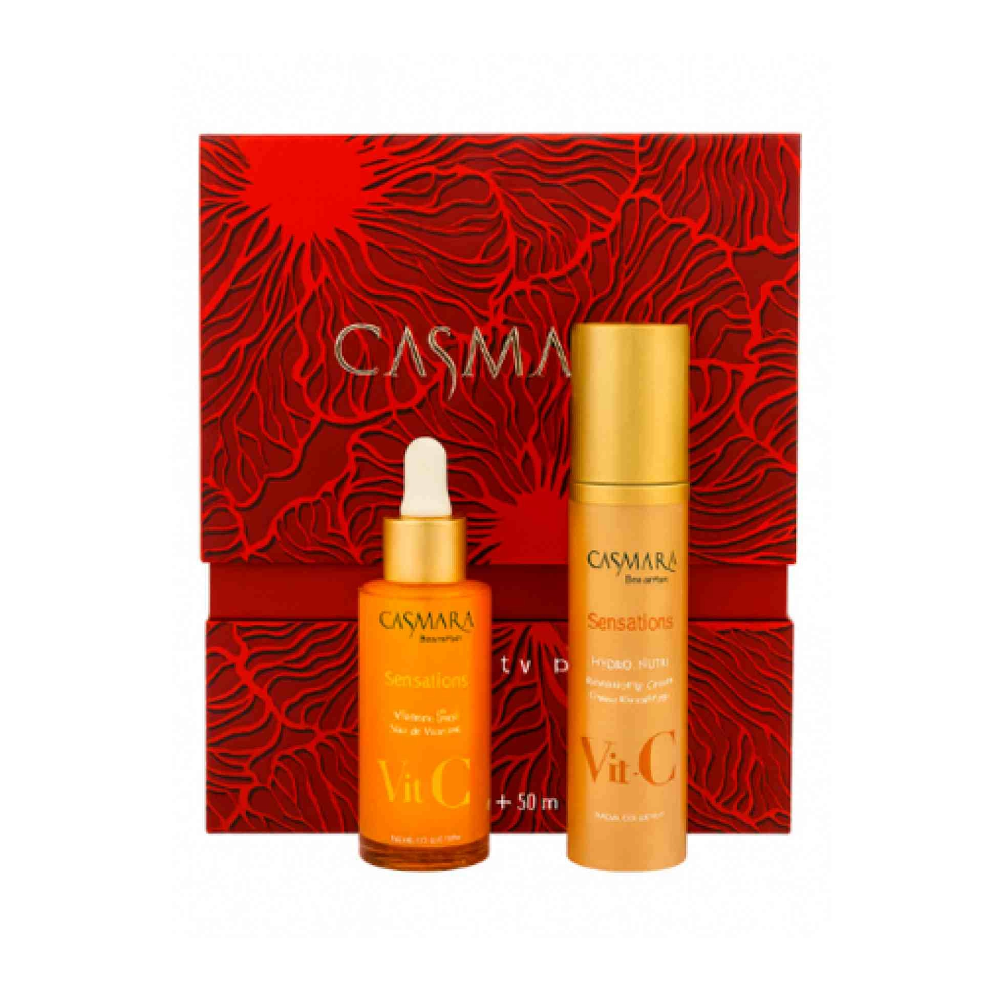 Pack Navidad Revitalizante 2025 | Vitamin Shot 50 ml + Revitalizing Cream 50 ml - Casmara ®