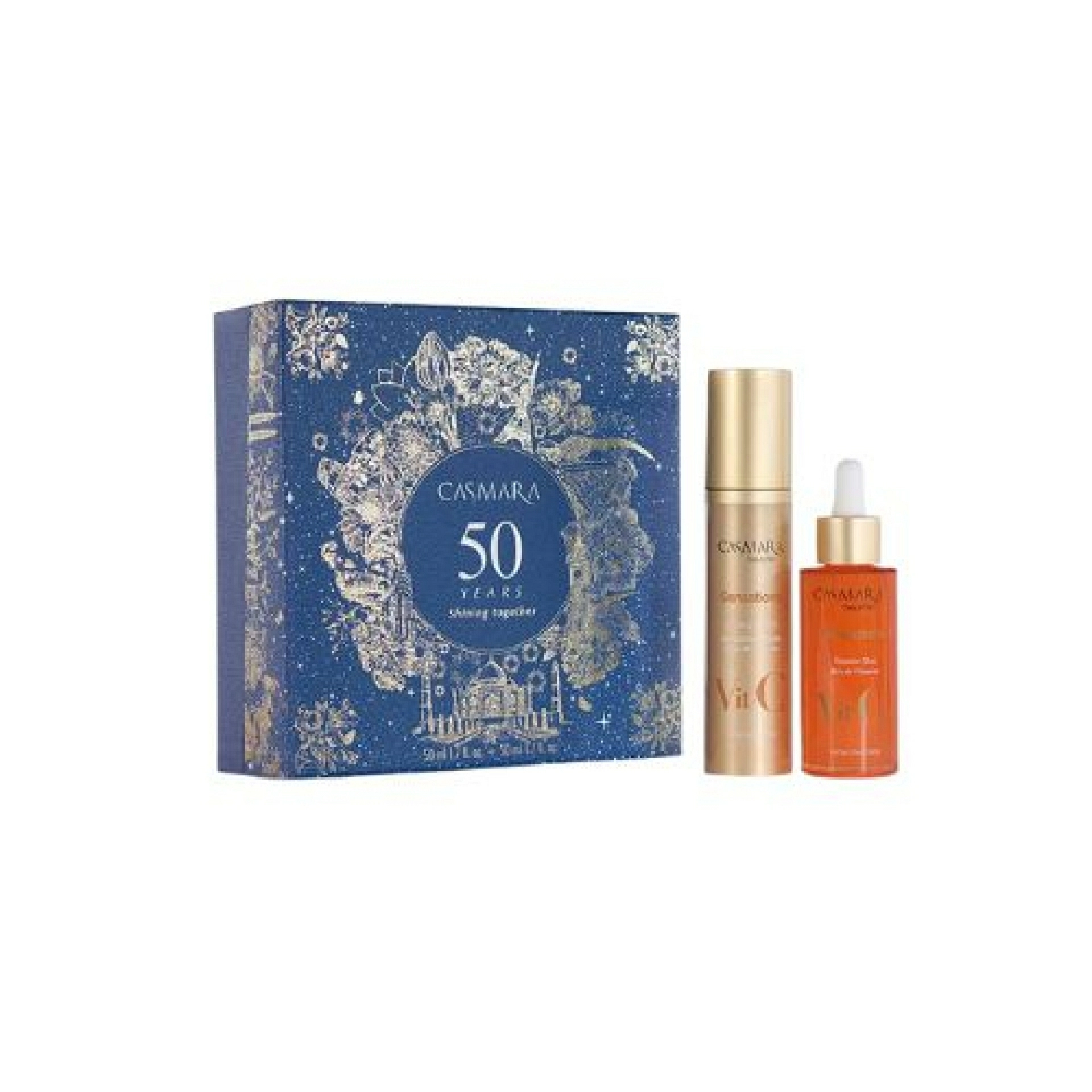 Pack Navidad Revitalizante | Vitamin Shot 50 ml + Hydro Nutri Revitalizing Cream 50 ml - Casmara ®