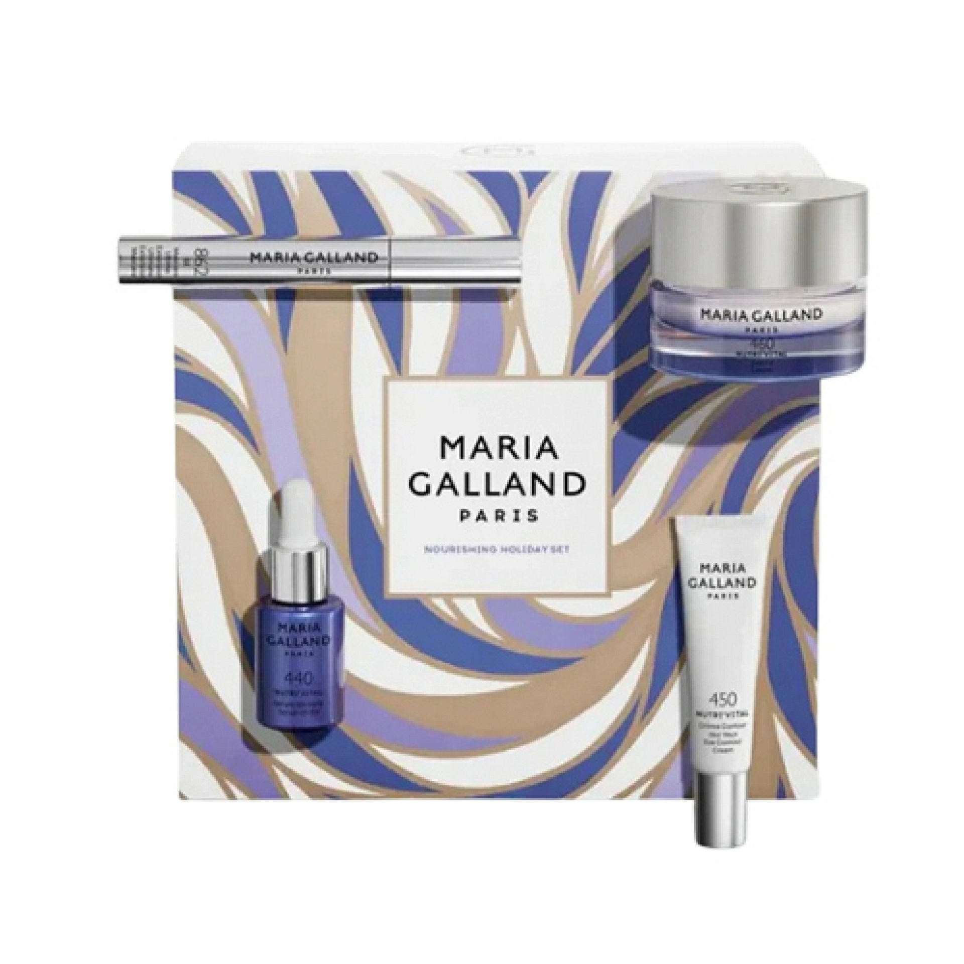 Pack Nutri'Vital | Crema + Serum + Contorno de ojos + Máscara de pestañas - Maria Galland ®