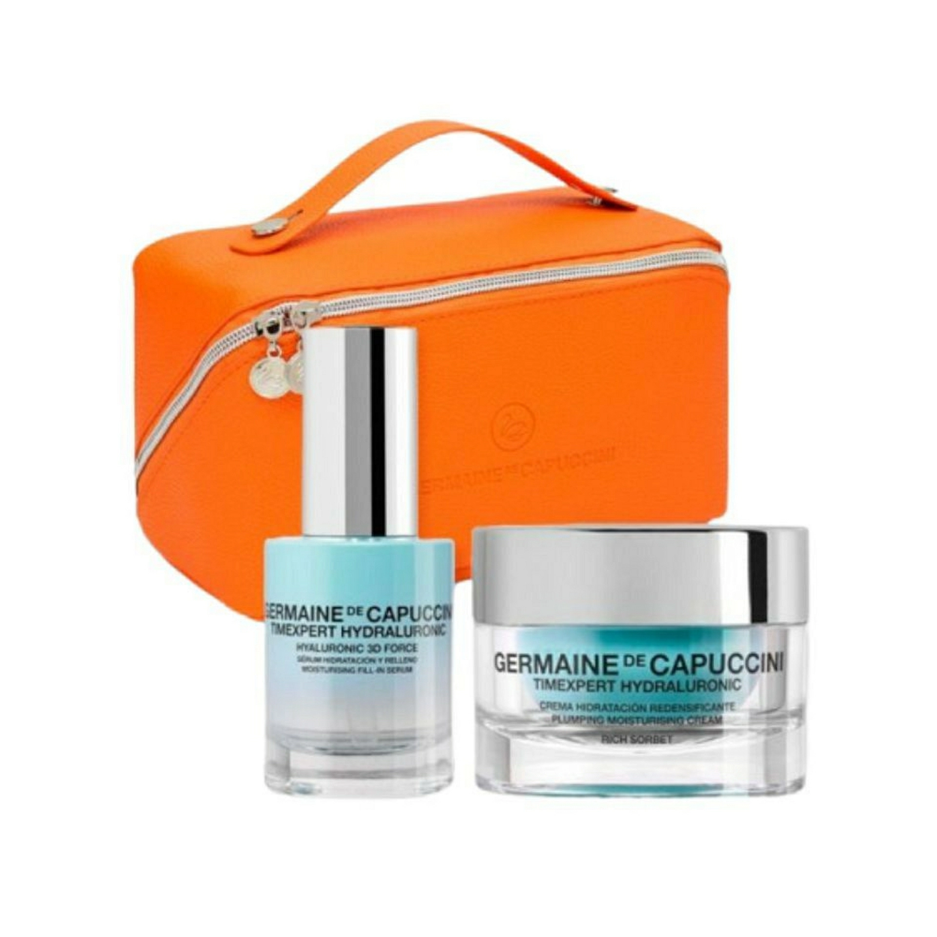 Pack Primavera - Crema Supreme o Crema Rich o Gel Cream Soft 50ml + Hyaluronic 3D Force 30ml | Hydraluronic - Germaine de Capuccini ®