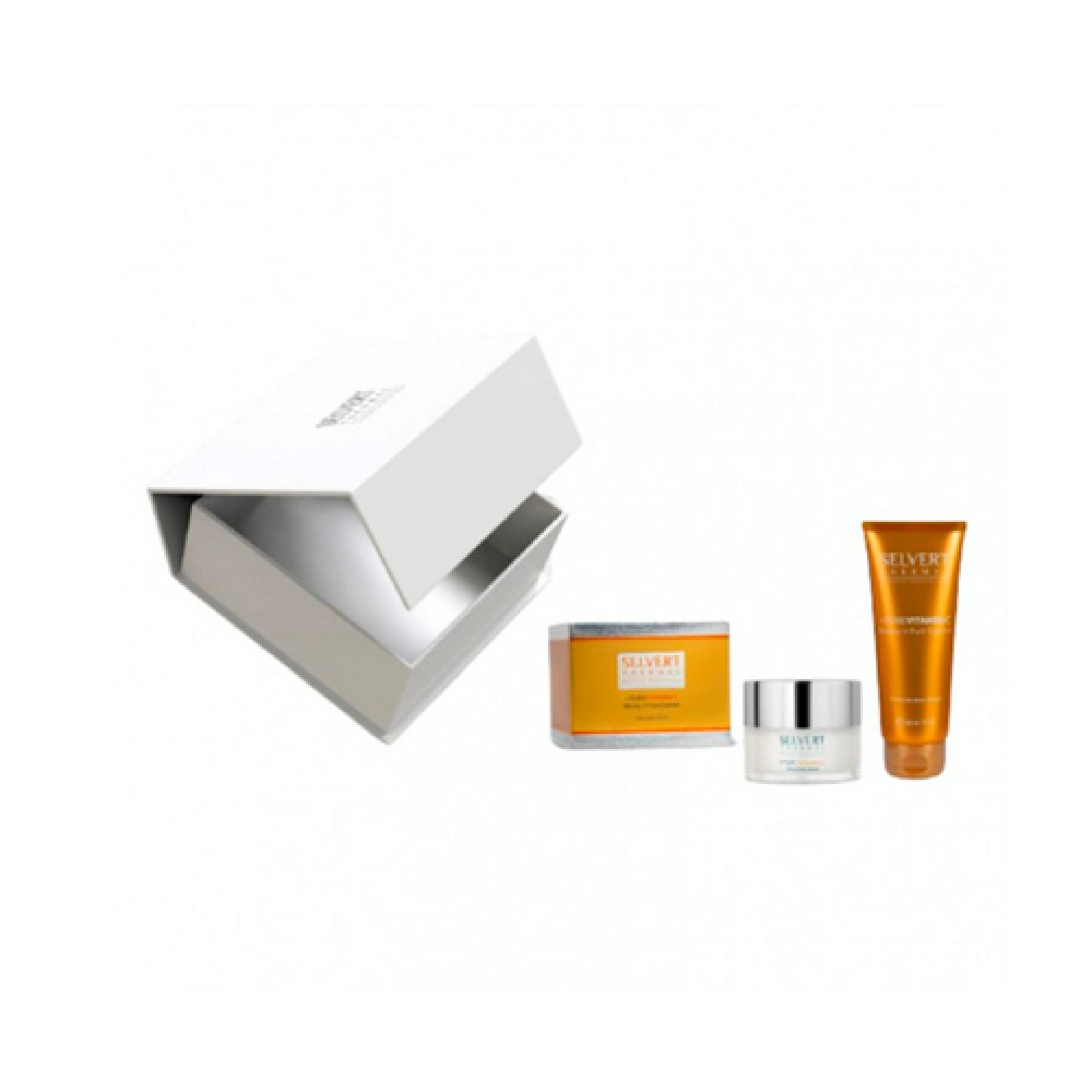 Pack + Pure Vitamin-C: Vitalizing Cream 50ml + Vitalizing Body Emulsion 200ml | Pack Vitamina C - Selvert Thermal ®