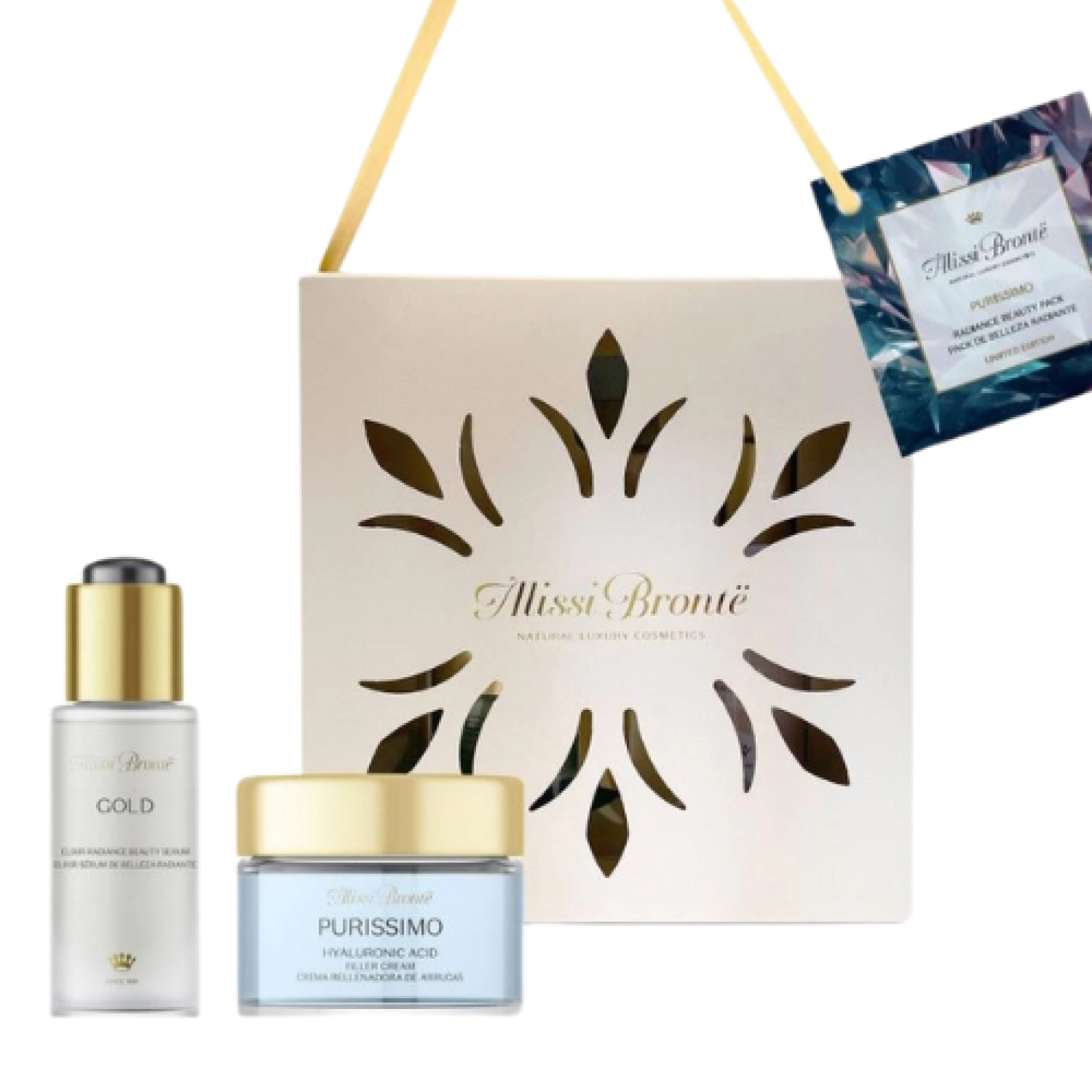 Pack Purissimo | Belleza Radiante | Purissimo Cream 50ml + Gold Elixir Serum 30ml - Alissi Brontë ®