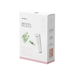Pack Rescue + Balance Hidrata, calma, repara | Moisturising Sensitive Cream 50ml + Ampollas HEMP 6x1.5ml - Neurosens - Montibello ®