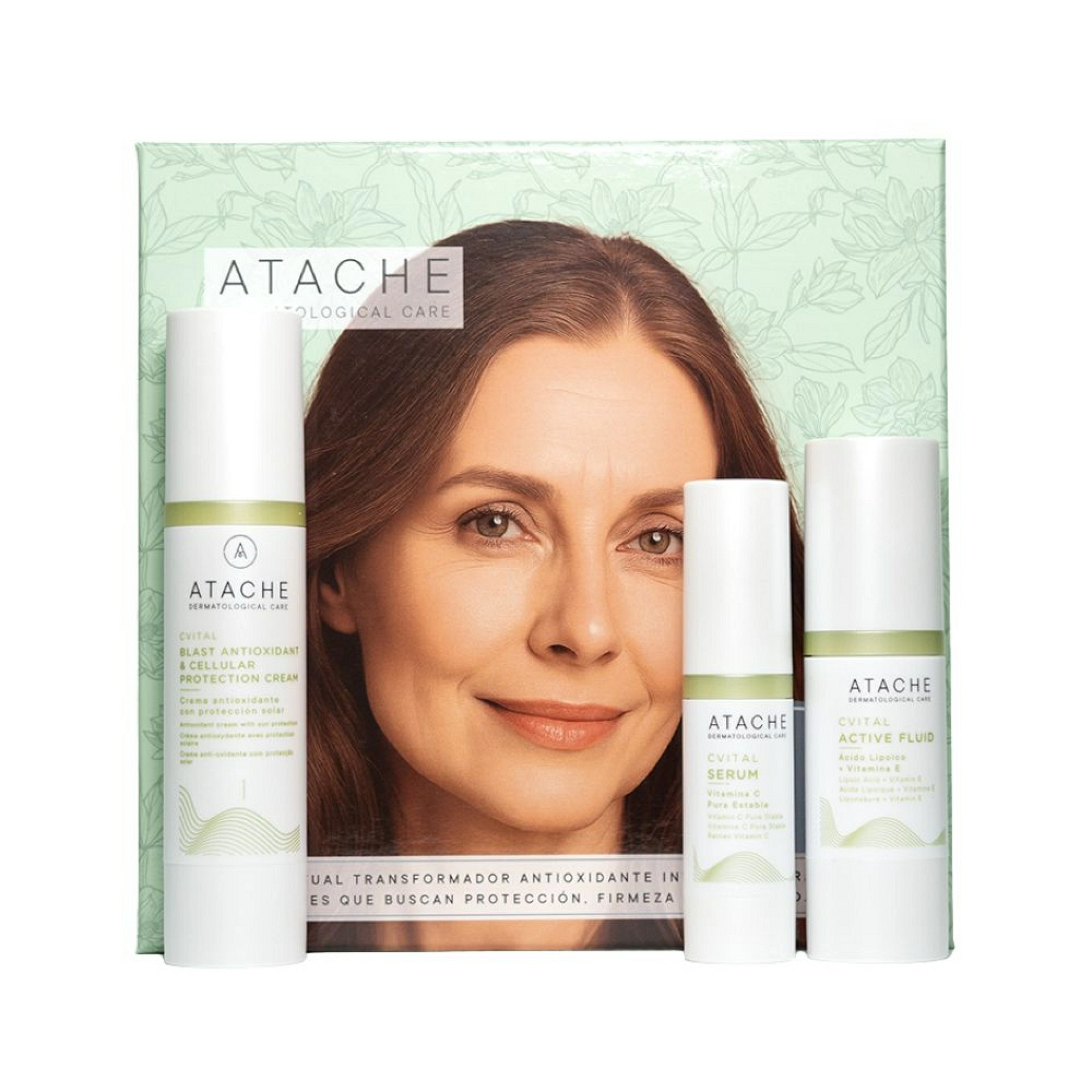 Pack Ritual Transformador Antioxidante Intensivo | Tratamiento antioxidante intensivo 50 ml - CVital - Atache®