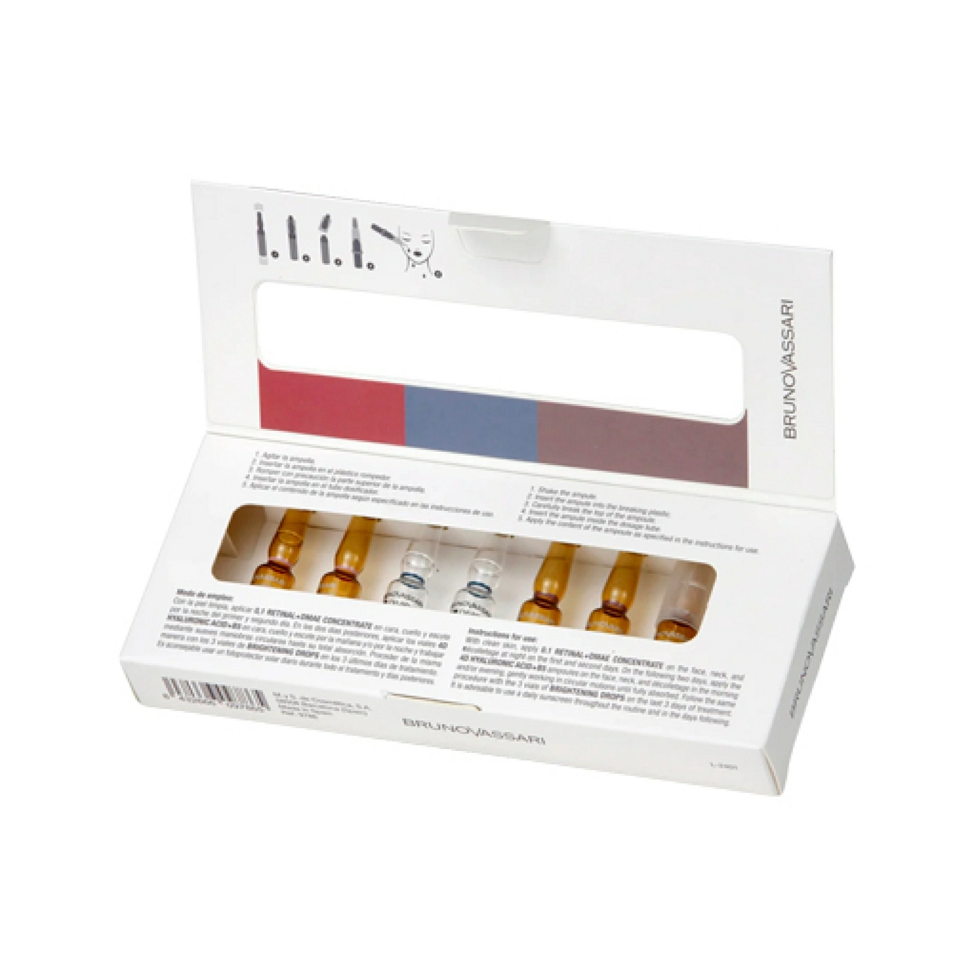 Pack Skin Cycling Anti-Age | Ampollas express antiedad 7x2ml - Skin Cycling - Bruno Vassari ®