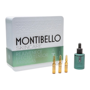 Pack SKINCARE Rejuvenece, Efecto tensor y Arrugas | Excellence B-Lift Elixir 30ml + Serum Lifting Face 8x2ml - Montibello ®