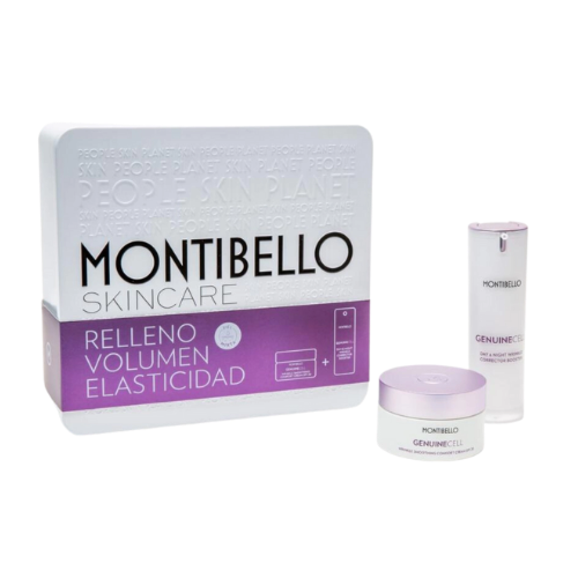 Pack SKINCARE Relleno, Volumen y Elasticidad | Wrinkle Smoothing Comfort Cream 50ml + Day&Night Wrinkle Corrector Booster 30ml - Montibello ®