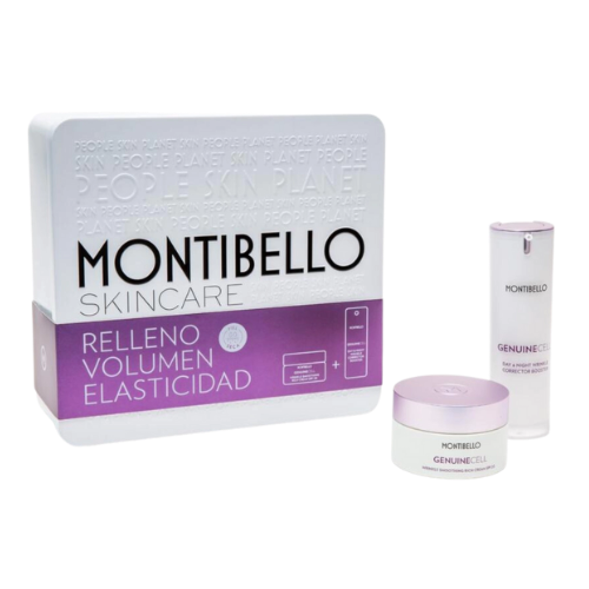 Pack SKINCARE Relleno, Volumen y Elasticidad | Wrinkle Smoothing Comfort Cream 50ml + Day&Night Wrinkle Corrector Booster 30ml - Montibello ®