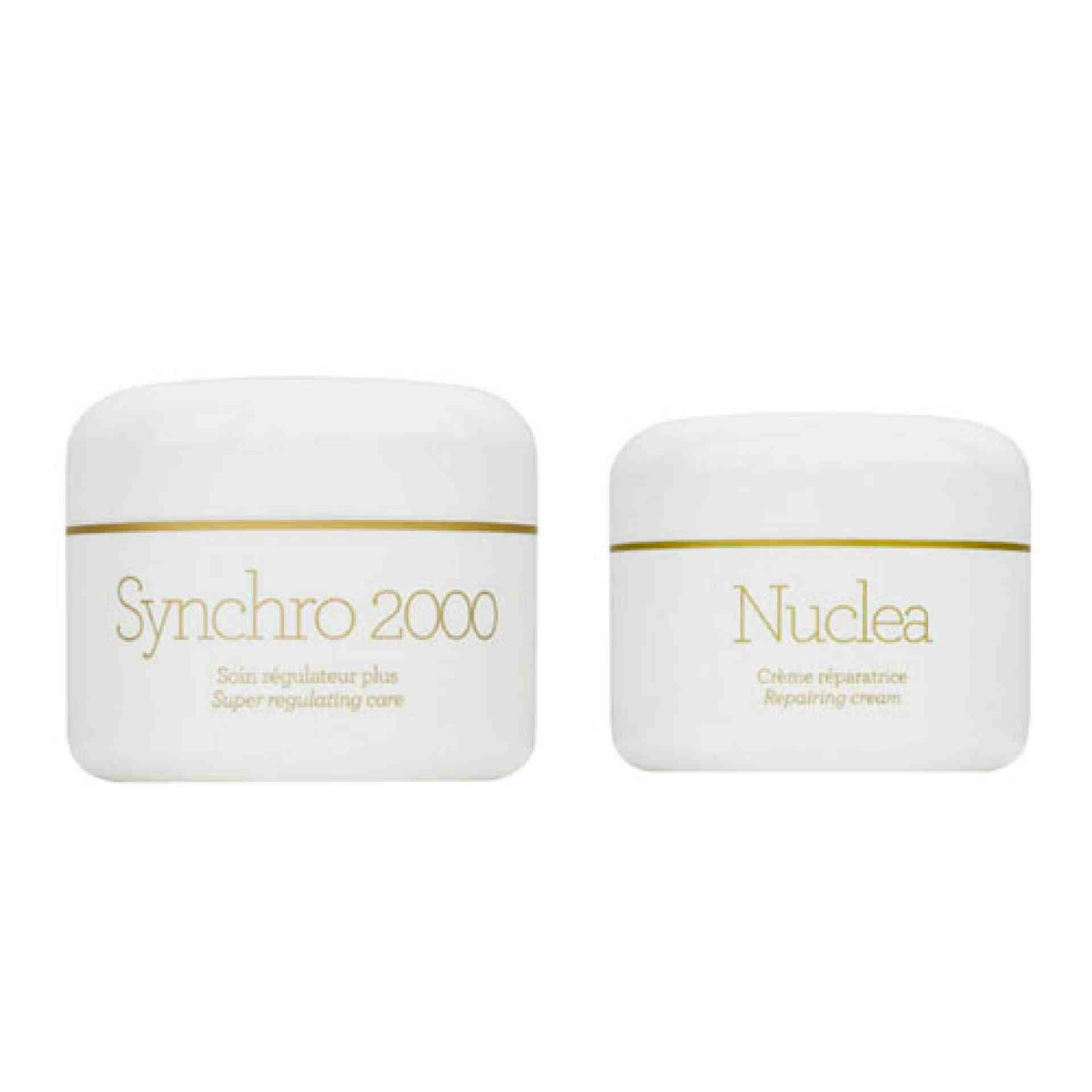 Pack Synchro 2000 50ml + Nuclea 30ml + Shine Control 2x1ml | Tratamiento reparador - Gernétic ®