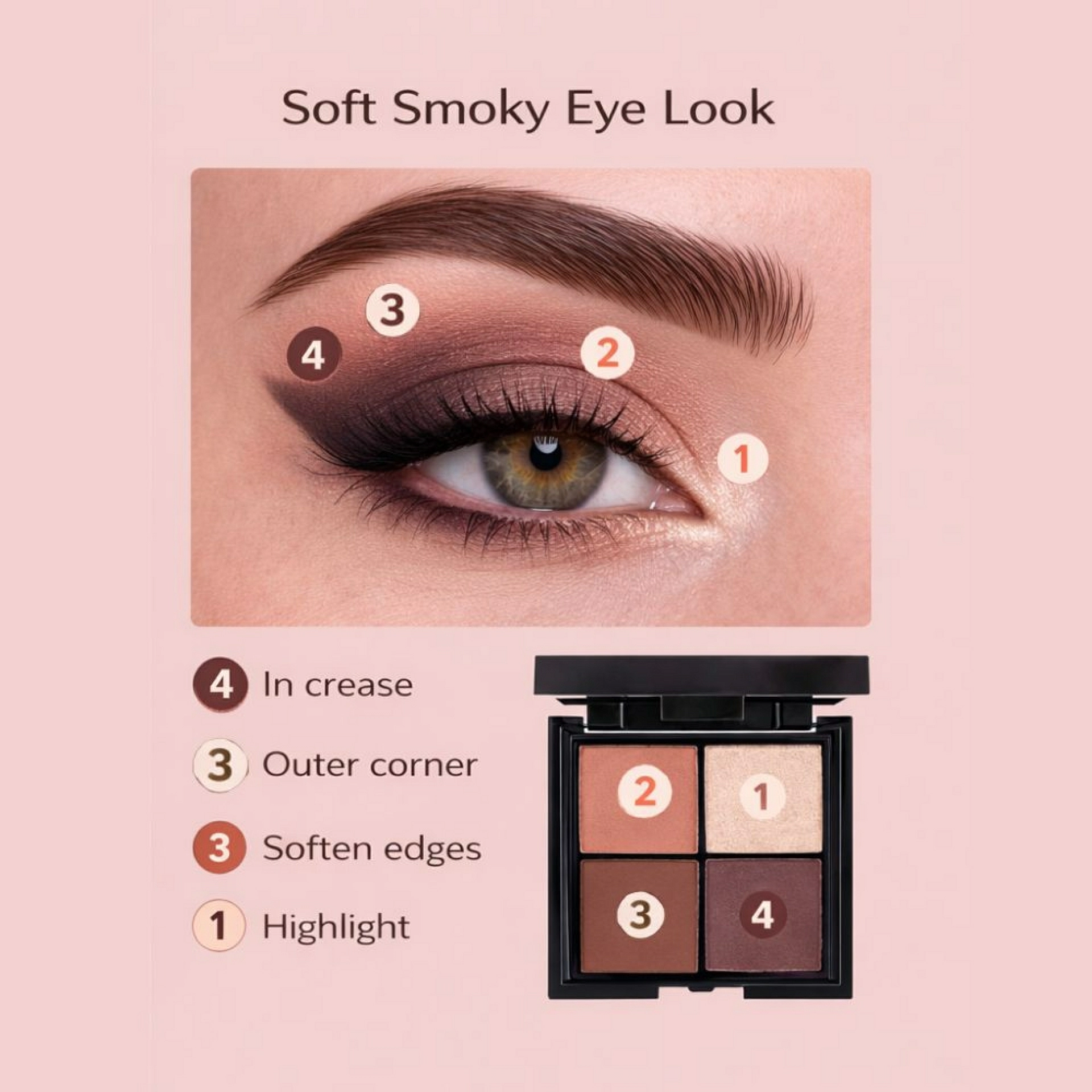 Paleta 04 Natural Dream | Sombra de ojos 7,2gr | Jorge de la Garza ®