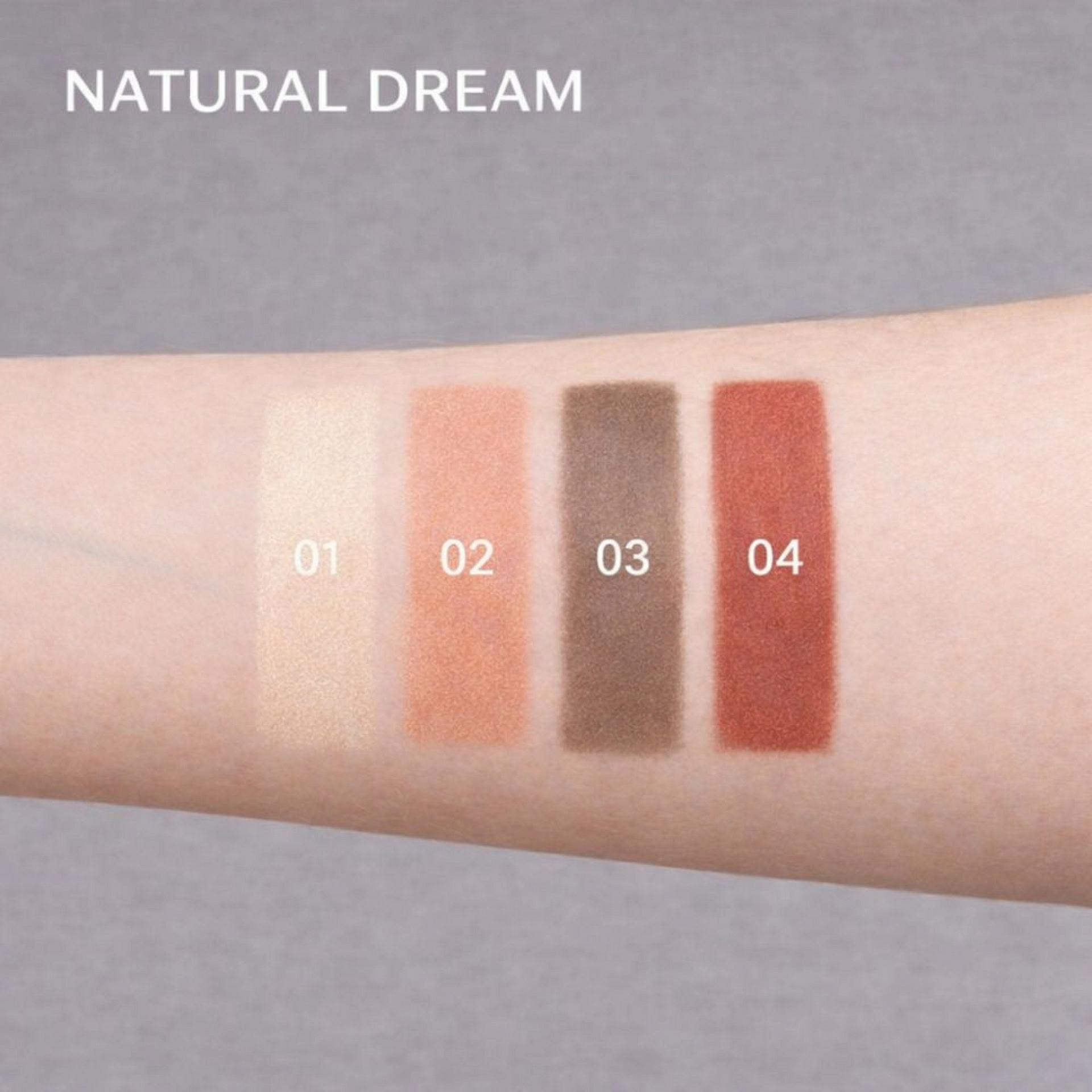 Paleta 04 Natural Dream | Sombra de ojos 7,2gr | Jorge de la Garza ®