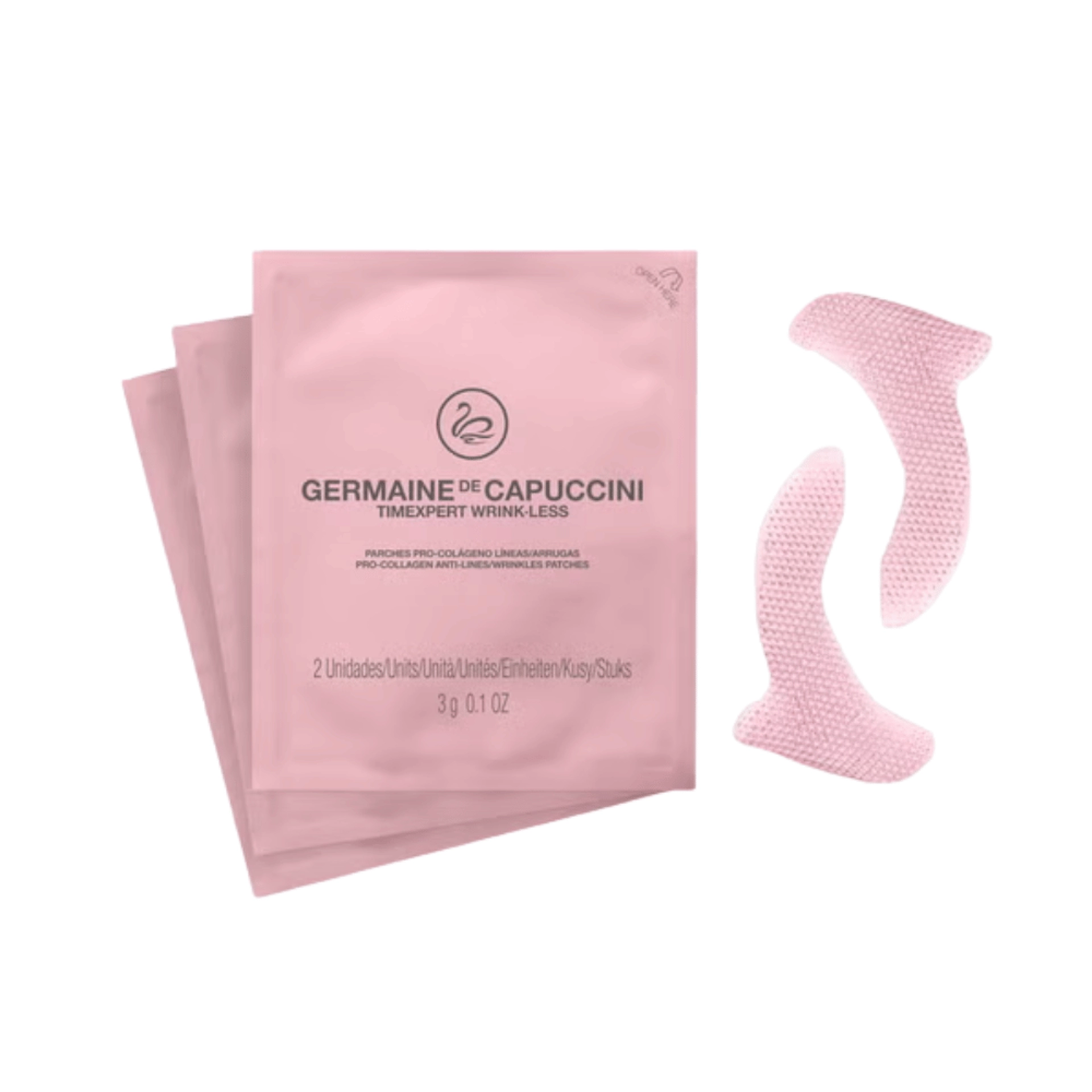 Parches Pro-Colágeno | Parches de hidrogel multizona 3 ud - Timexpert WrinkLess - Germaine de Capuccini ®