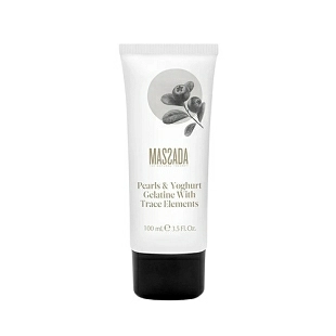 Pearls & Yoghurt Gelatine with Trace Elements | Limpiador y exfoliante facial 100ml - Pearl Perfection - Massada ®