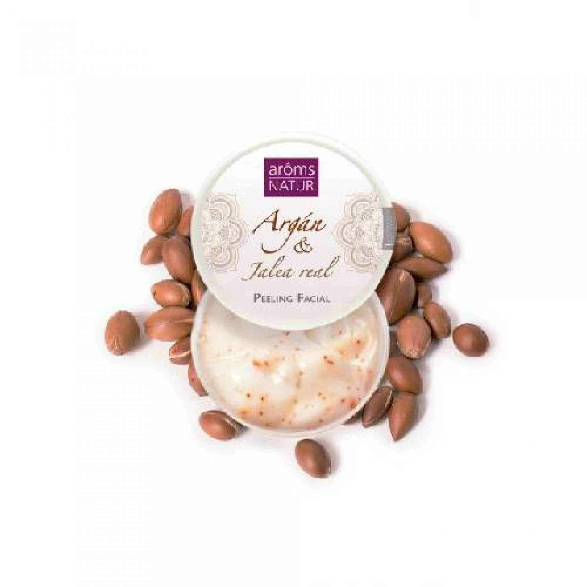 Peeling facial nutritivo - Argán & Jalea Real | Exfoliante 40gr - Argán - Arôms Natur ®