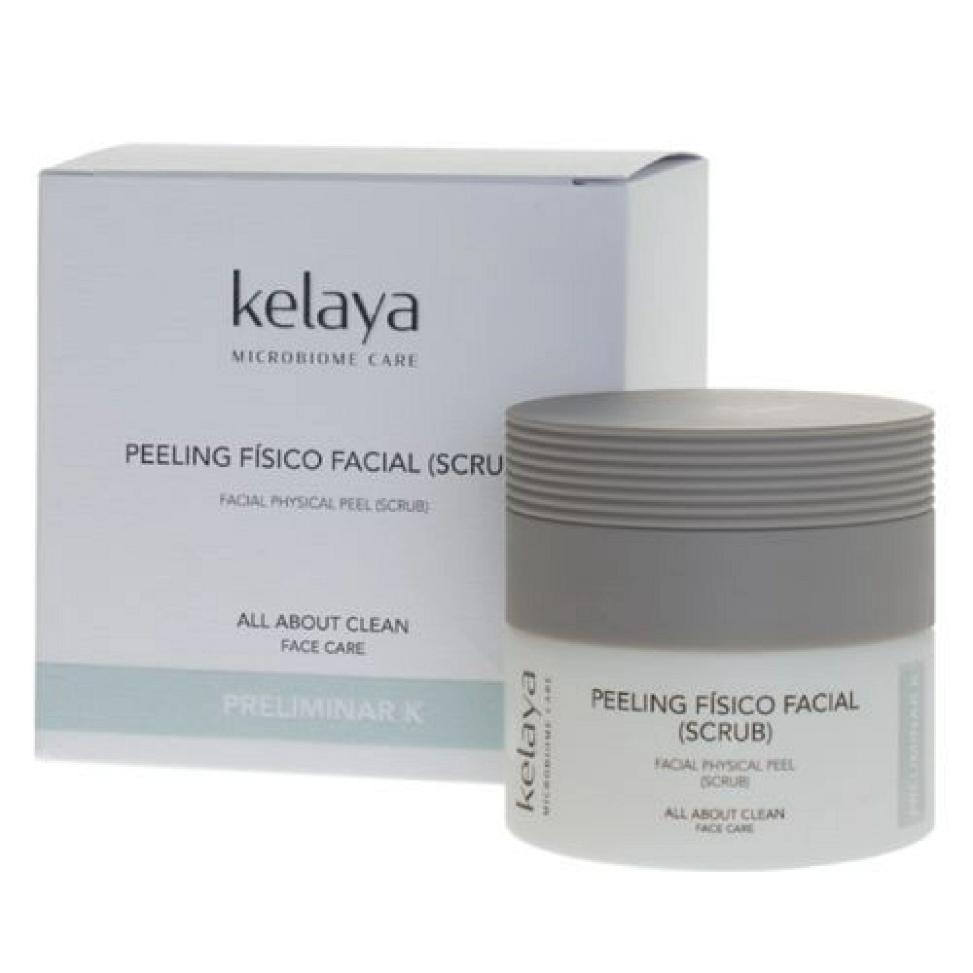 Peeling Físico Facial | Scrub Facial 50 ml - Preliminar K - Kelaya ®