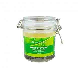 Peeling Té Verde | Exfoliante corporal de Té Verde 500ml - Nirvana Spa ®