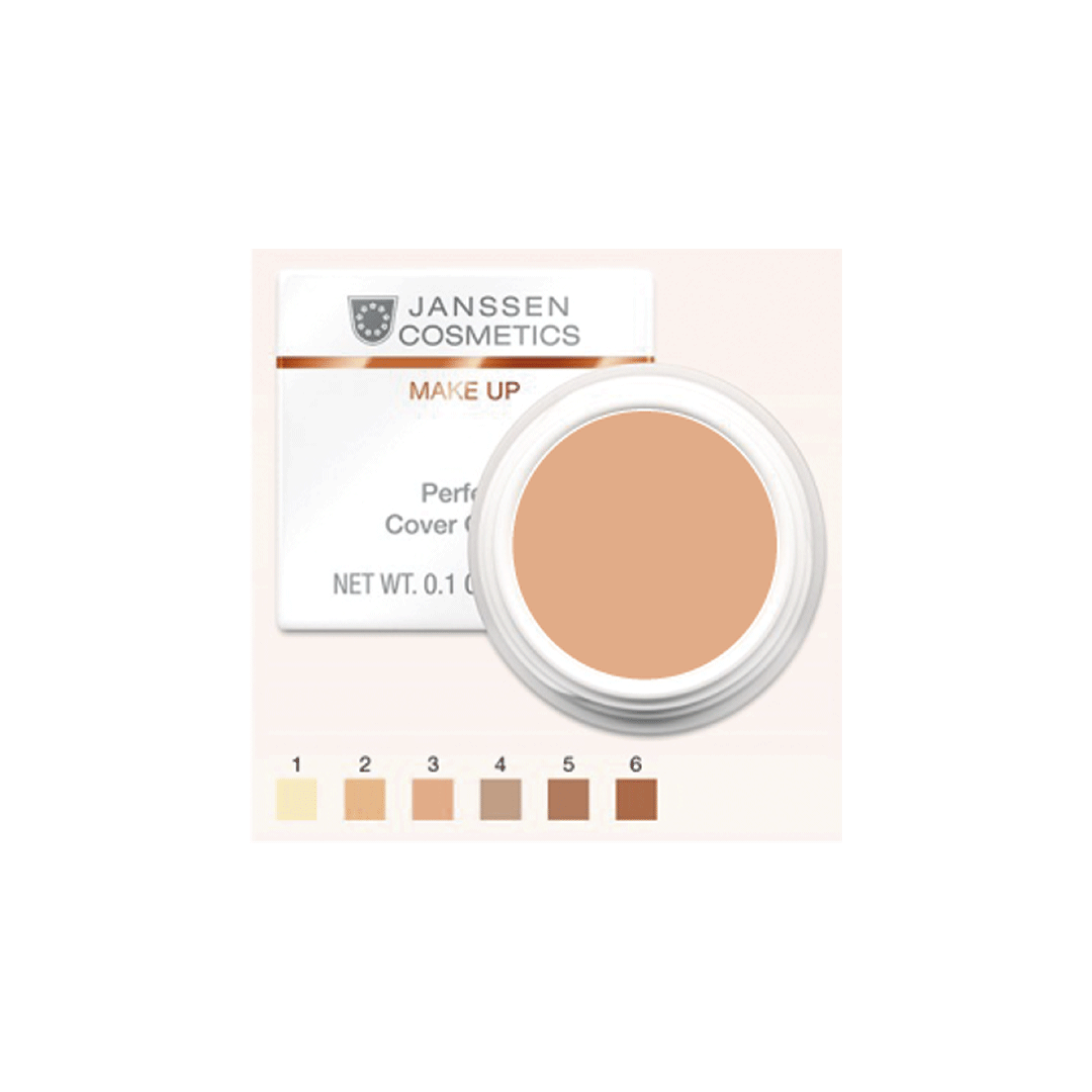 Perfect Cover Cream | Crema correctora 5 ml - Janssen Cosmetics ®