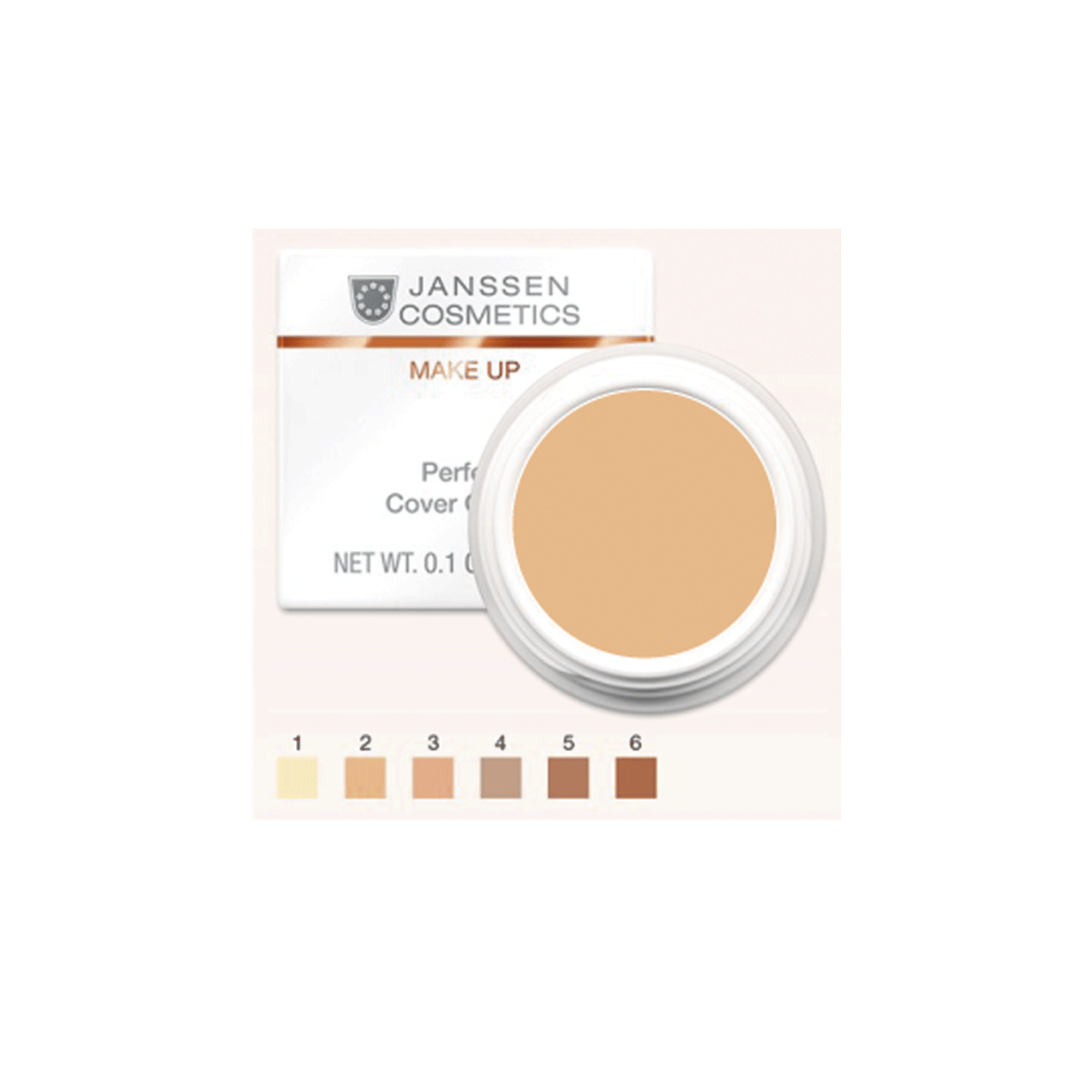 Perfect Cover Cream | Crema correctora 5 ml - Janssen Cosmetics ®