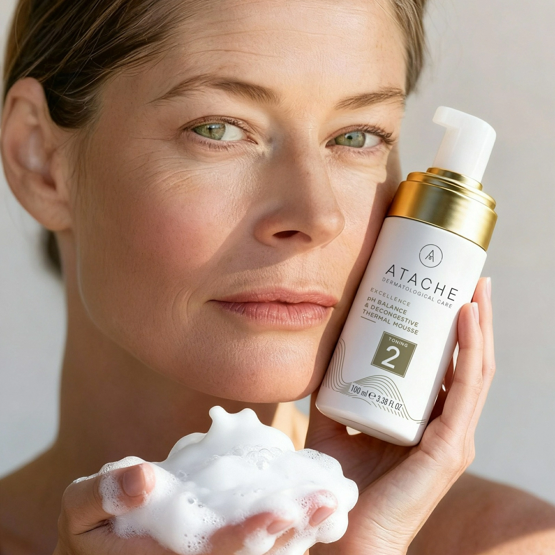 pH Balance & Descongestive Thermal Mousse | Mousse descongestiva - Essentielle - Atache ®