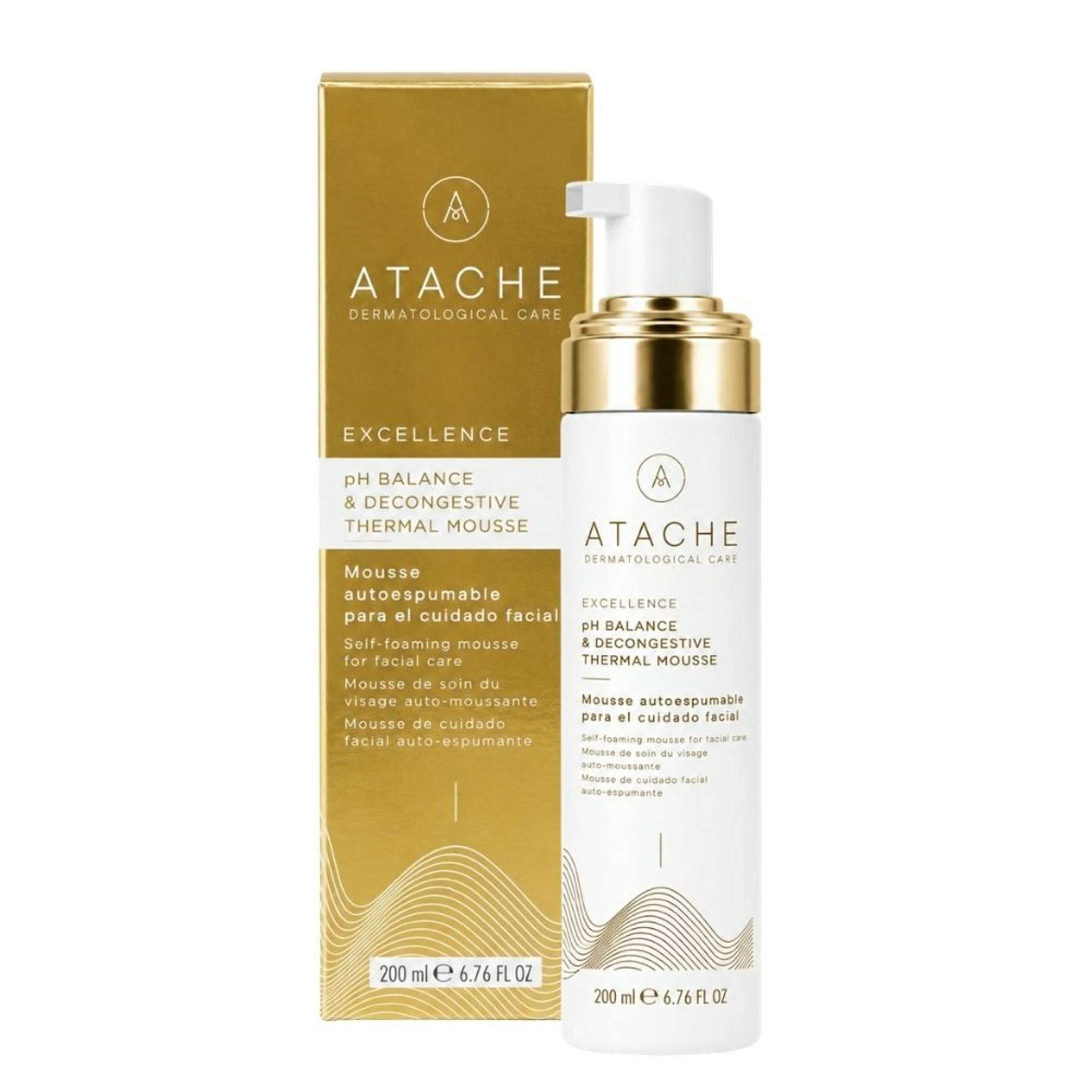 pH Balance & Descongestive Thermal Mousse | Mousse descongestiva - Essentielle - Atache ®