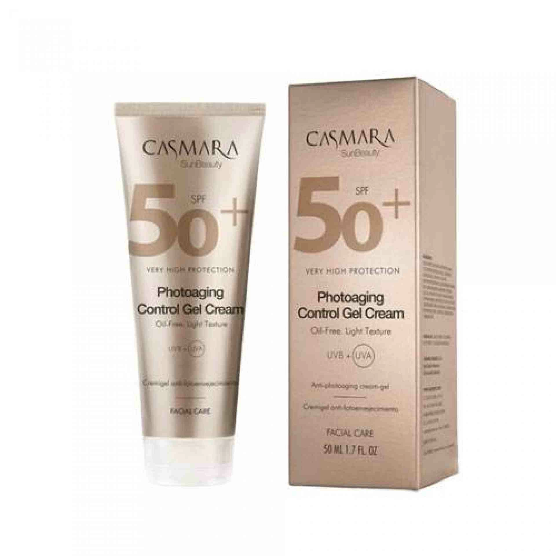 Photoaging Control Gel Cream SPF50 50ml | Crema Solar - Casmara ®