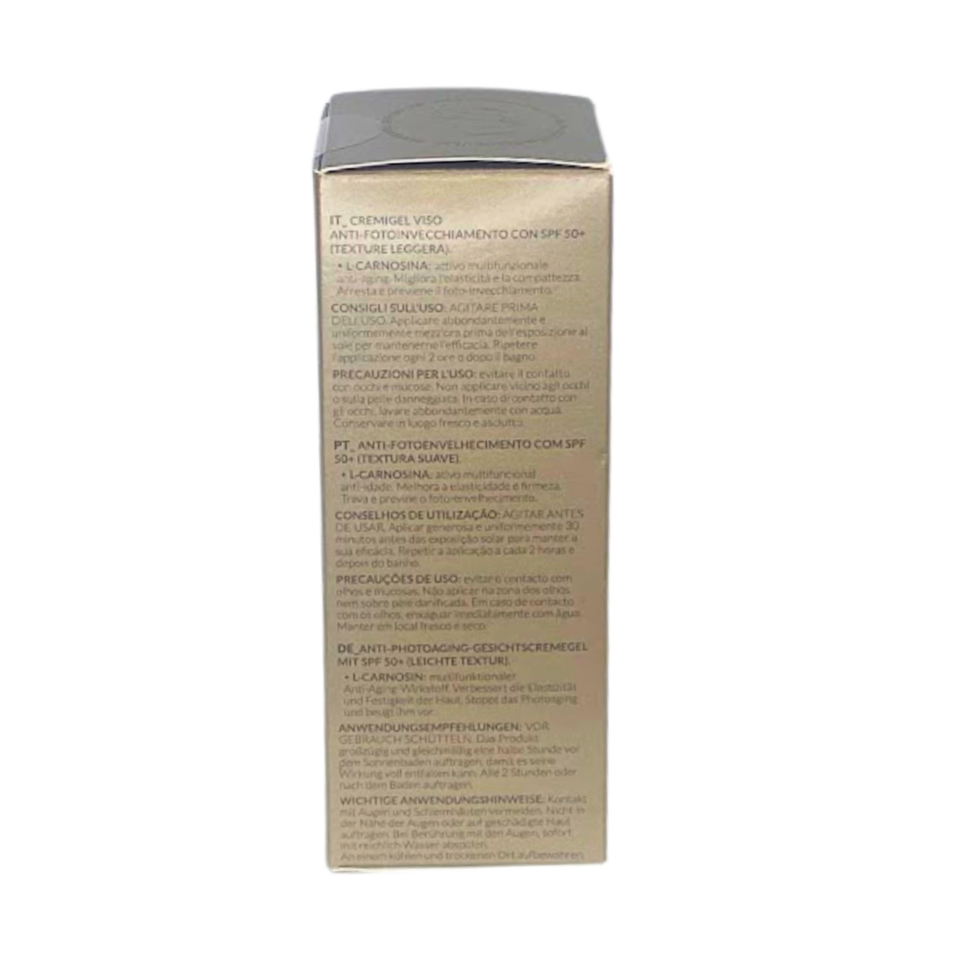 Photoaging Control Gel Cream SPF50 50ml | Crema Solar - Casmara ®