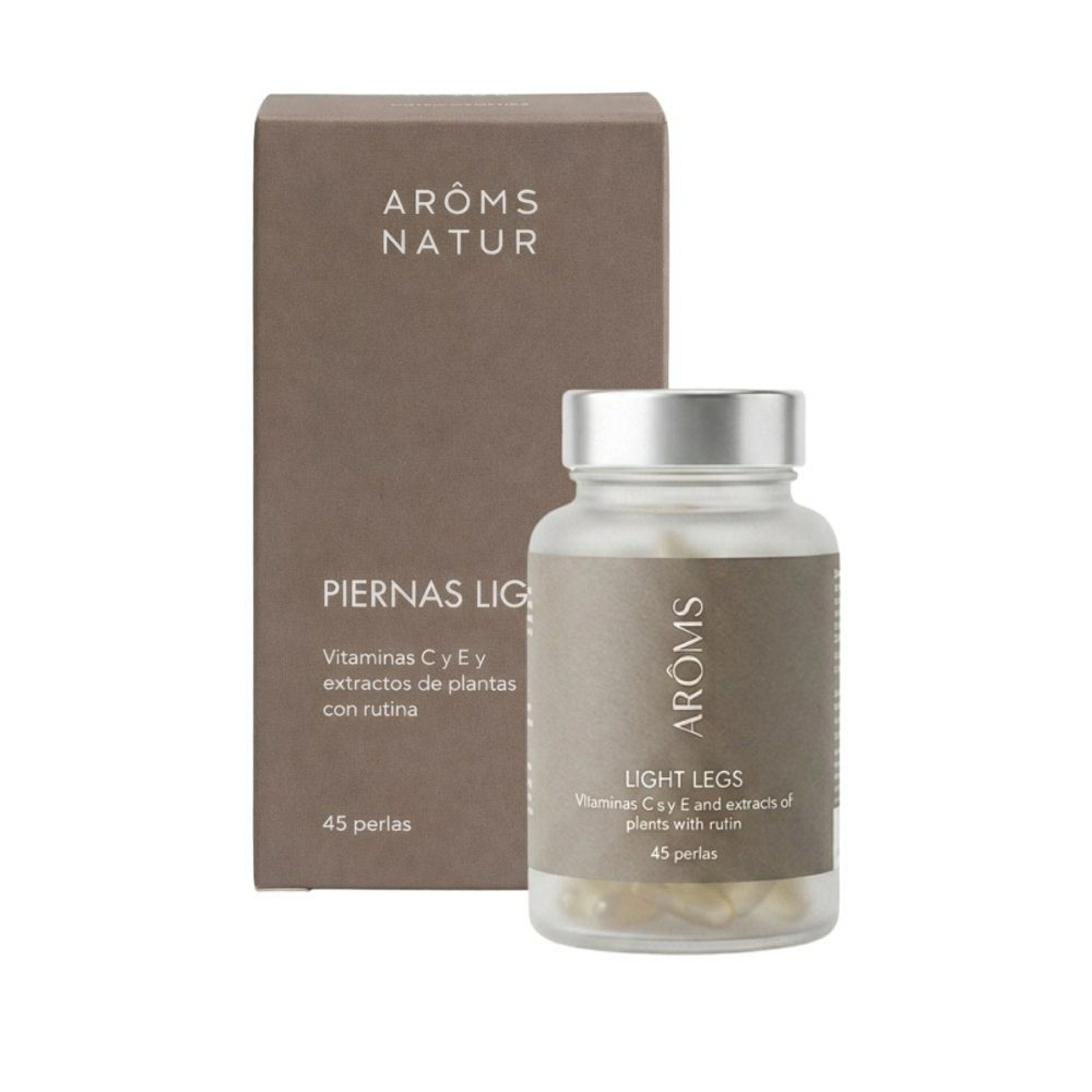 Piernas Ligeras 45 Perlas | Defatigante de Piernas - Nutricosméticos - Arôms Natur ®