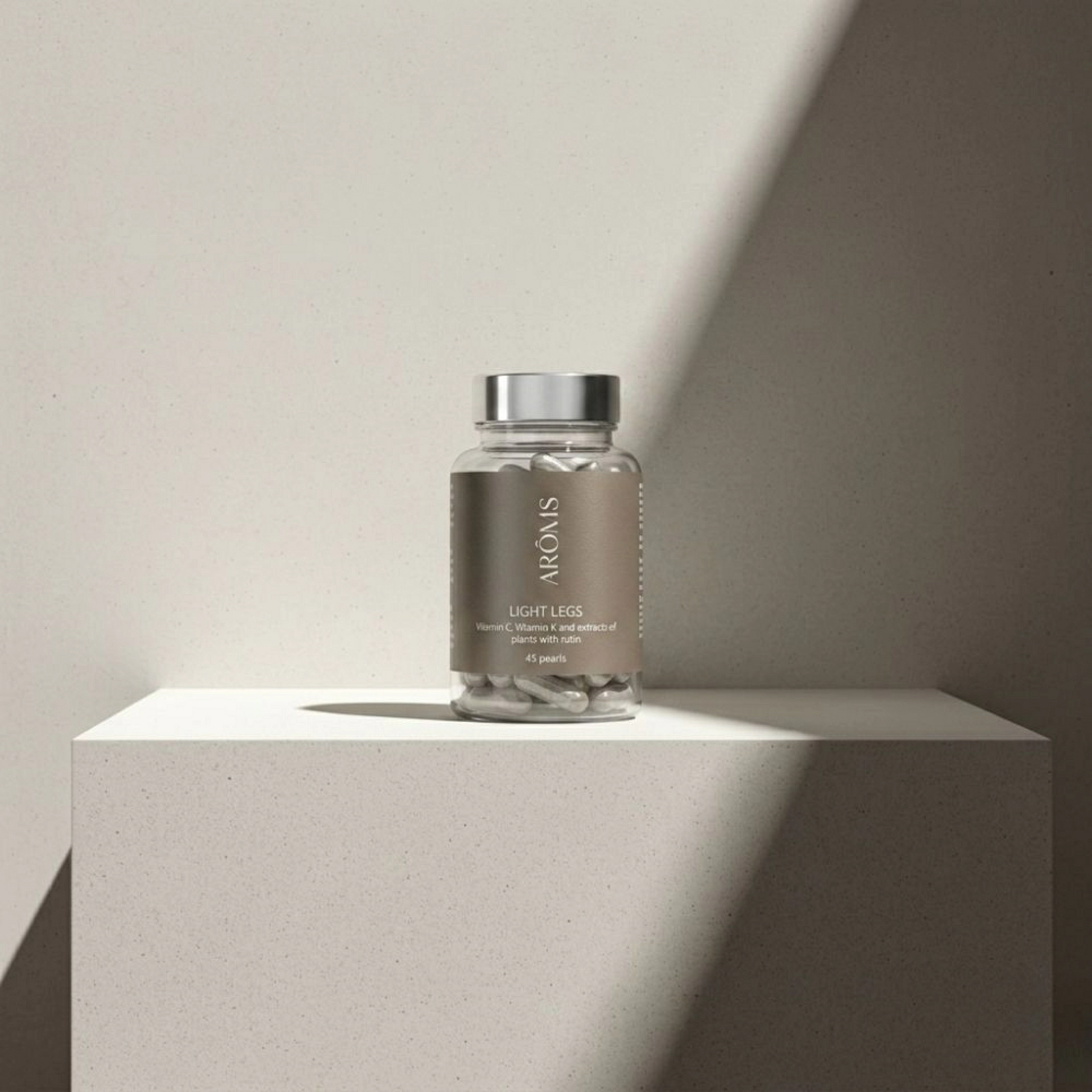 Piernas Ligeras 45 Perlas | Defatigante de Piernas - Nutricosméticos - Arôms Natur ®
