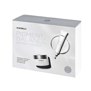 Pigment Balance Recovery Protocol | Anti-Age Whitening Cream SPF20 50ml + Renew Spot Corrector 30ml - D-White - Montibello ®