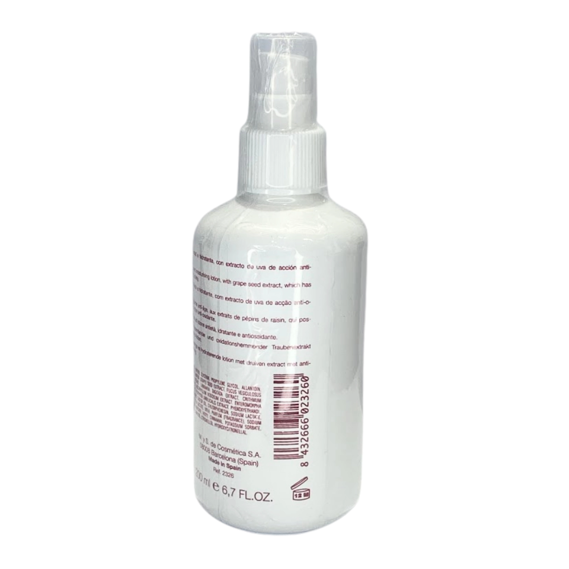 Pioggia di Vigna | Loción hidratante antiedad 200ml - Kianty Experience - Bruno Vassari ®