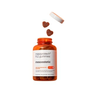 PLE gummies | gominolas solares antioxidantes 60 cápsulas - mesoprotech - mesoestetic ®