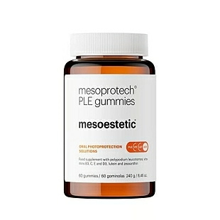 PLE gummies | gominolas solares antioxidantes 60 cápsulas - mesoprotech - mesoestetic ®