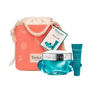 Pochon Silicium Lift | Crème Lift-Fermeté 50ml + Sérum Intensif Lift-Fermeté 10ml + bolso de regalo - Thalgo ®