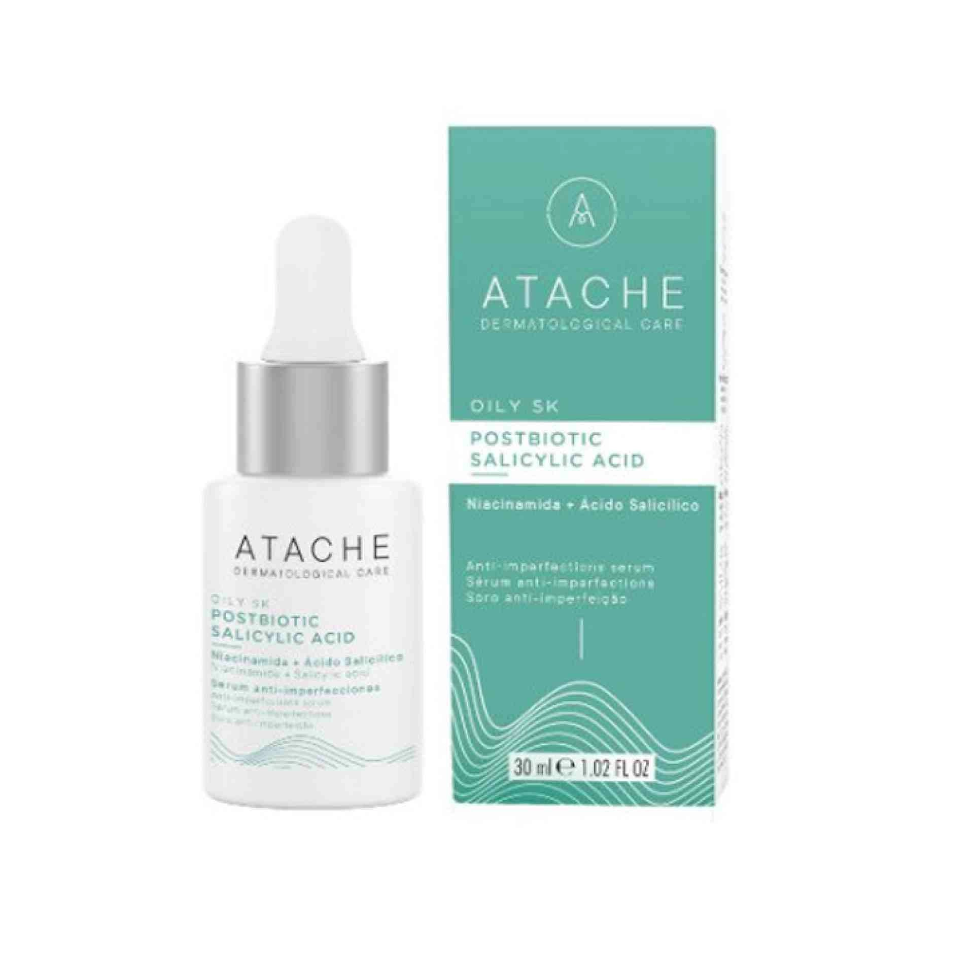 Postbiotic Salicylic Acid Serum - Serum Anti-imperfecciones 30 ml - Atache ®