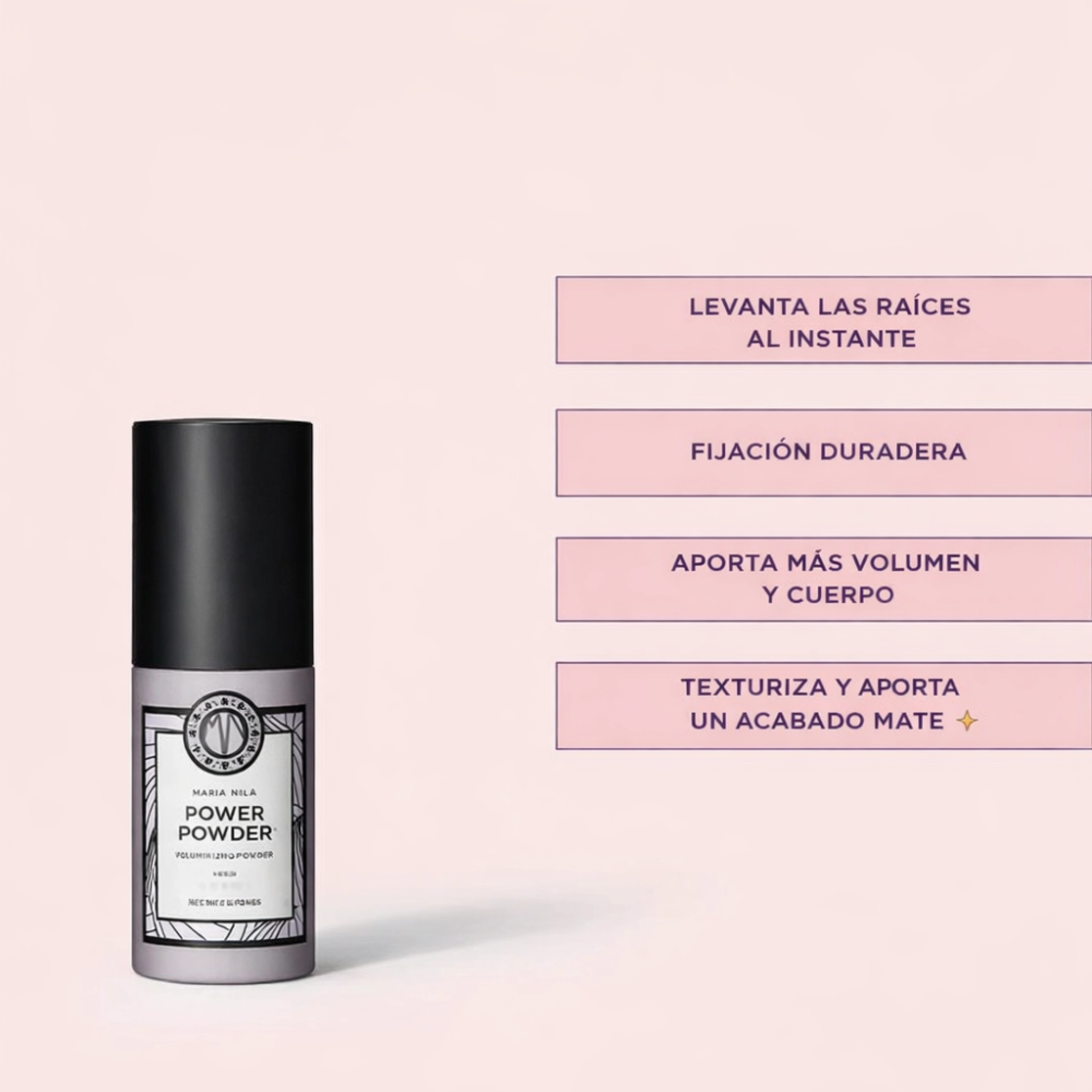 Power Powder | Polvo Voluminizador 2 g - Style & Finish - Maria Nila ®