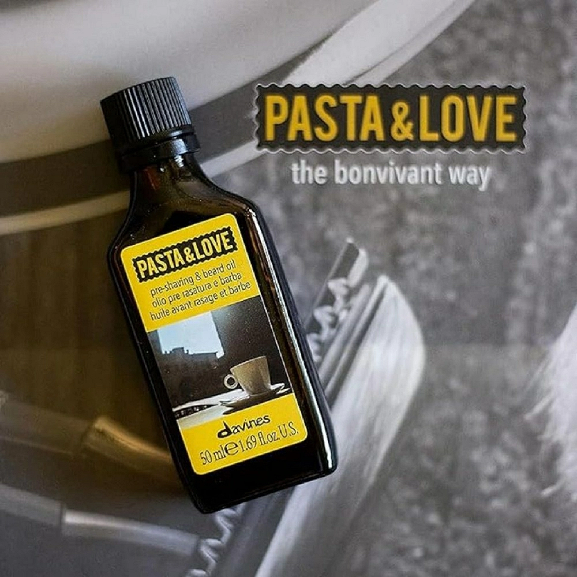 PRE-SHAVING & BEARD OIL | Aceite Pre-afeitado 50ml - Pasta&Love - Davines ®
