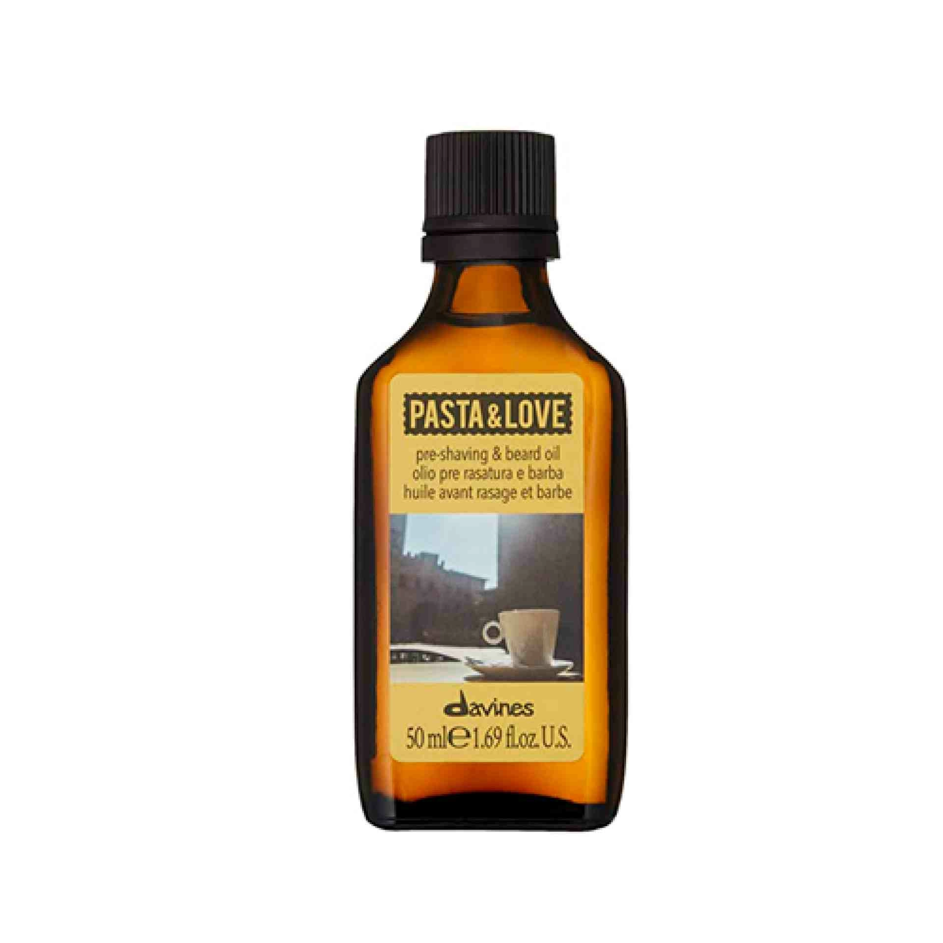 PRE-SHAVING & BEARD OIL | Aceite Pre-afeitado 50ml - Pasta&Love - Davines ®