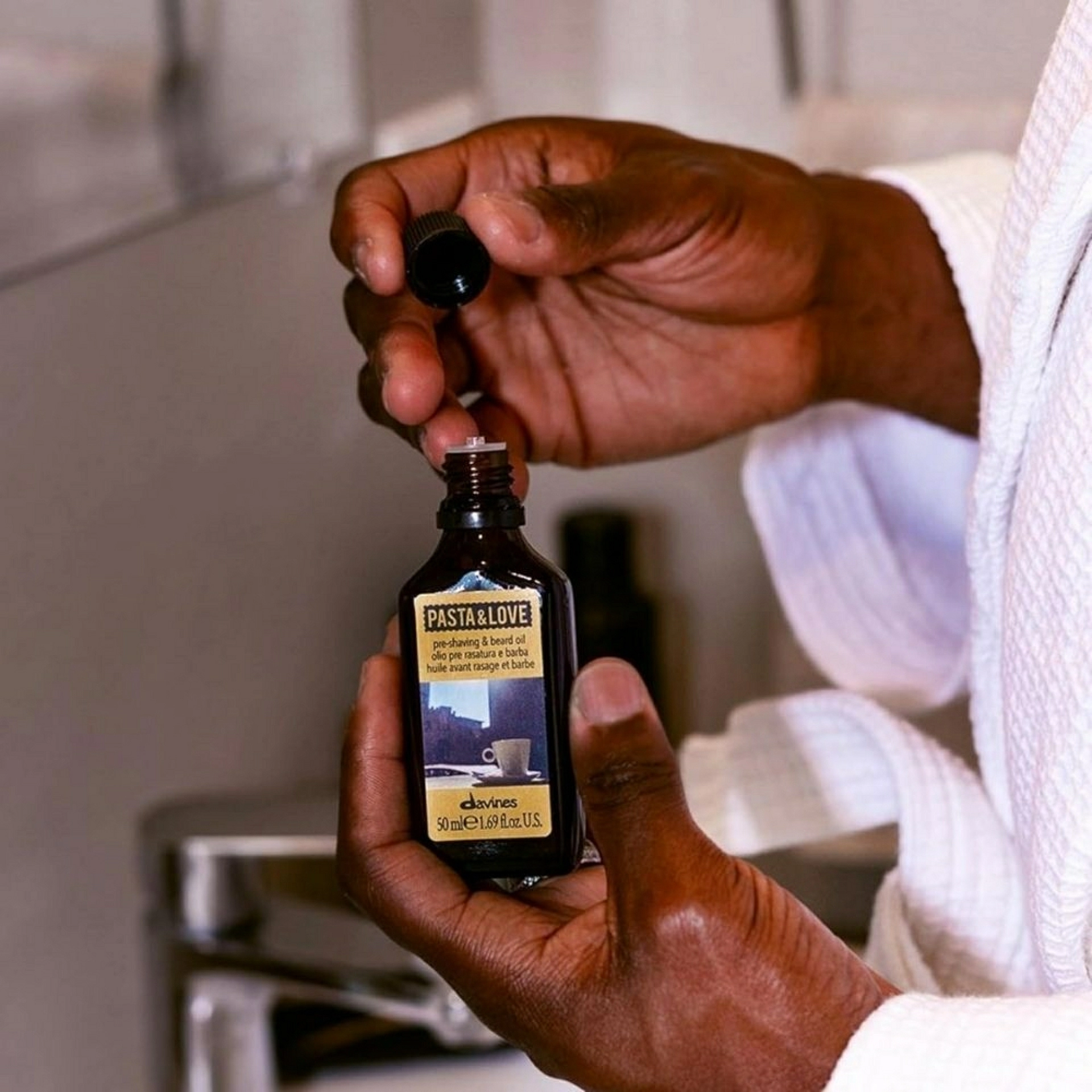 PRE-SHAVING & BEARD OIL | Aceite Pre-afeitado 50ml - Pasta&Love - Davines ®