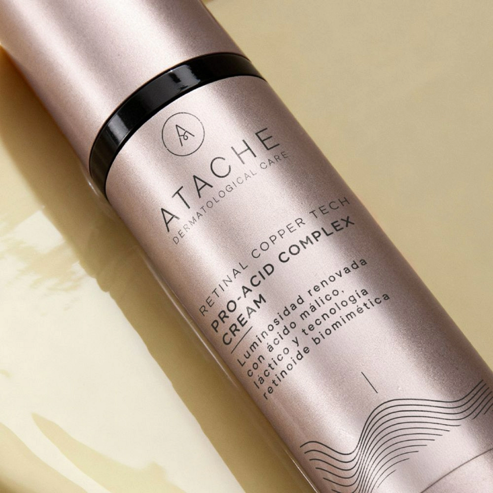 Pro-Acid Complex Cream 50ml | Crema nocturna renovadora y antiedad progresiva - Retinal Copper Tech - Atache ®