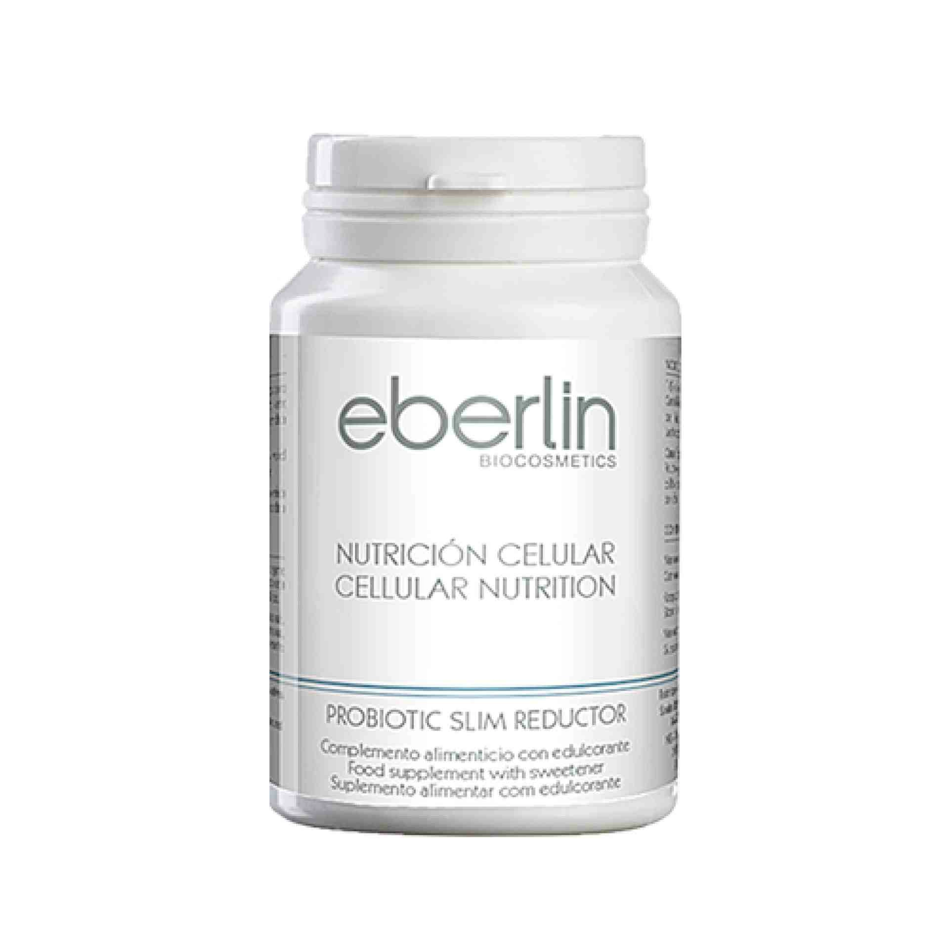 Probiotic Slim Reductor | Cápsulas Antiinflamatorias 60 uds - Línea Nutricosmética - Eberlin ®