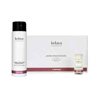 Programa Anticaída Densificante | Champú 300ml + Loción 6x10ml - K Peptide - Kelaya ®