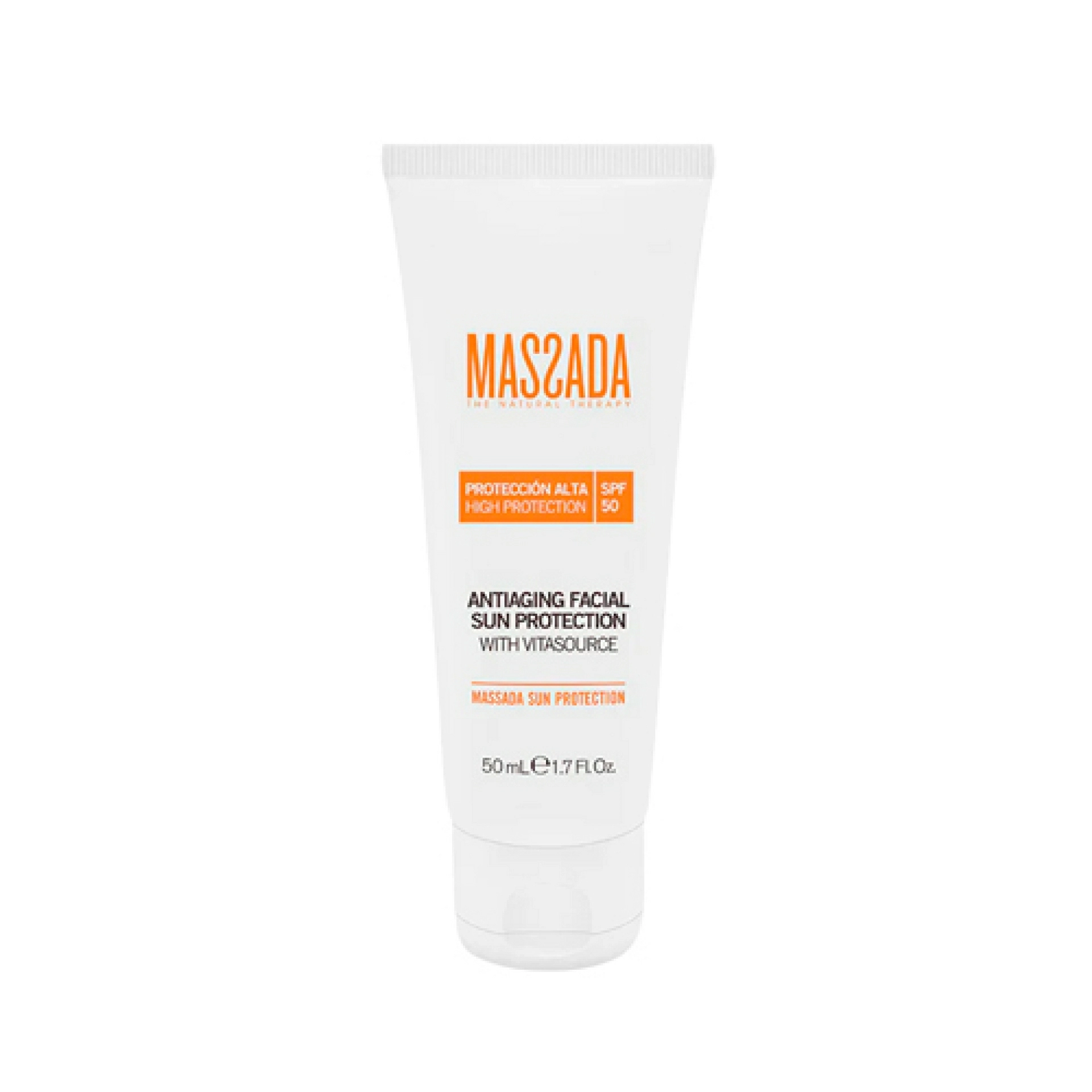 Protección Solar Antiedad SPF50 Protección Alta 50ml - Massada Sun Protection - Massada ®