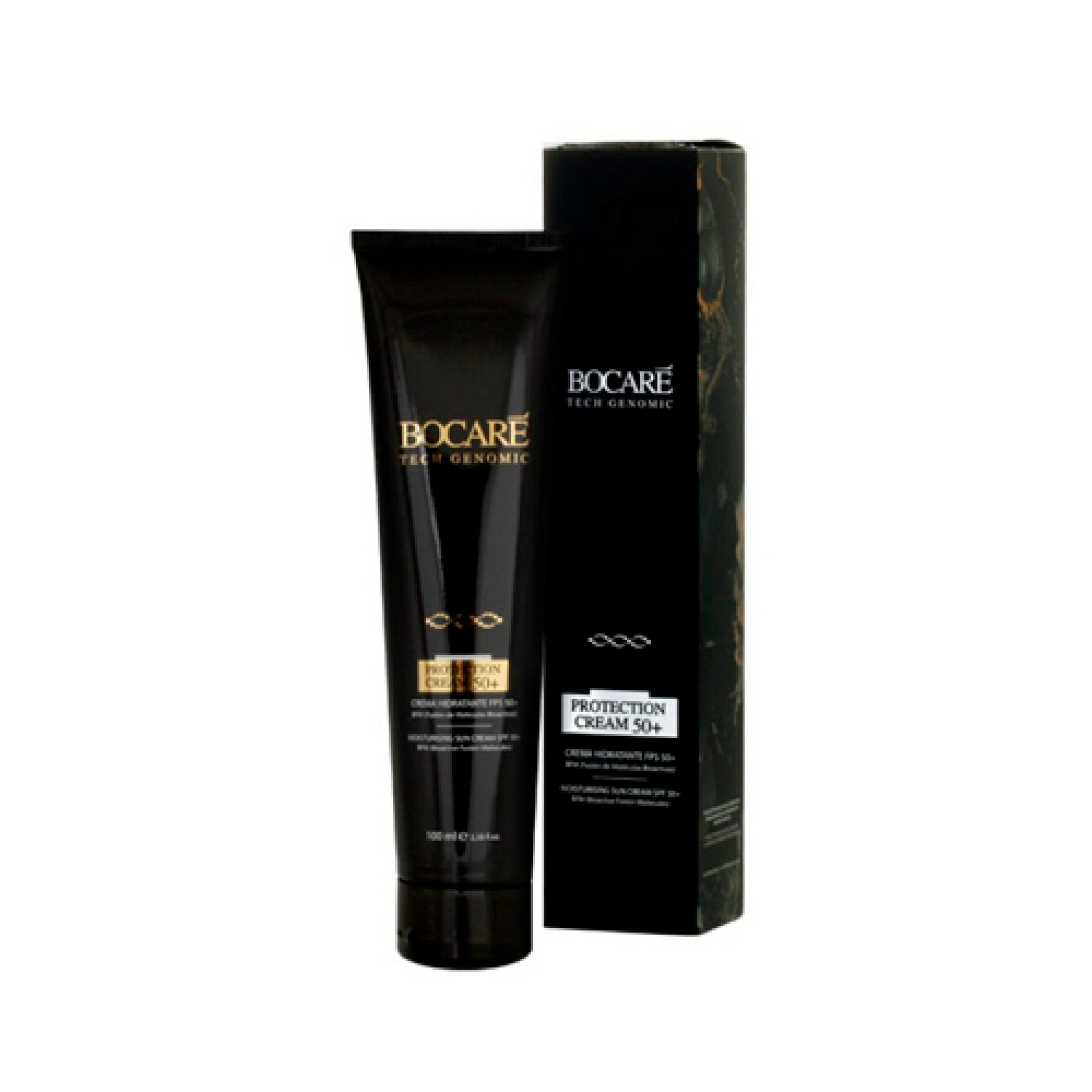 Protection Cream 50+ | Crema hidratante FPS50+ 100ml - Essential - Bocaré Tech Genomic ®