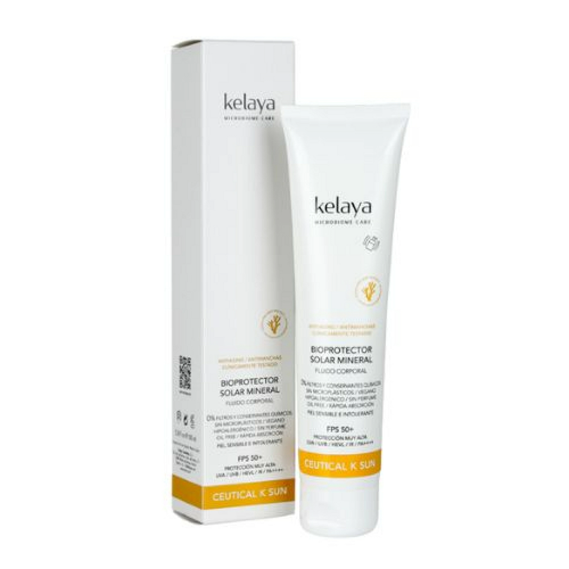Protector Solar Corporal | Bioprotector Solar con Protección Alta 100 ml - Ceutical K Sun - Kelaya ®