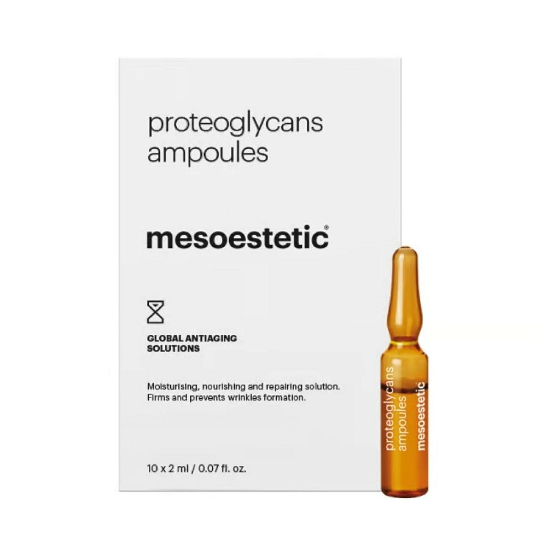 Proteoglycans Ampoules | Ampollas Nutritivas 10x2ml - Global Antiaging Solutions - Mesoestetic ®