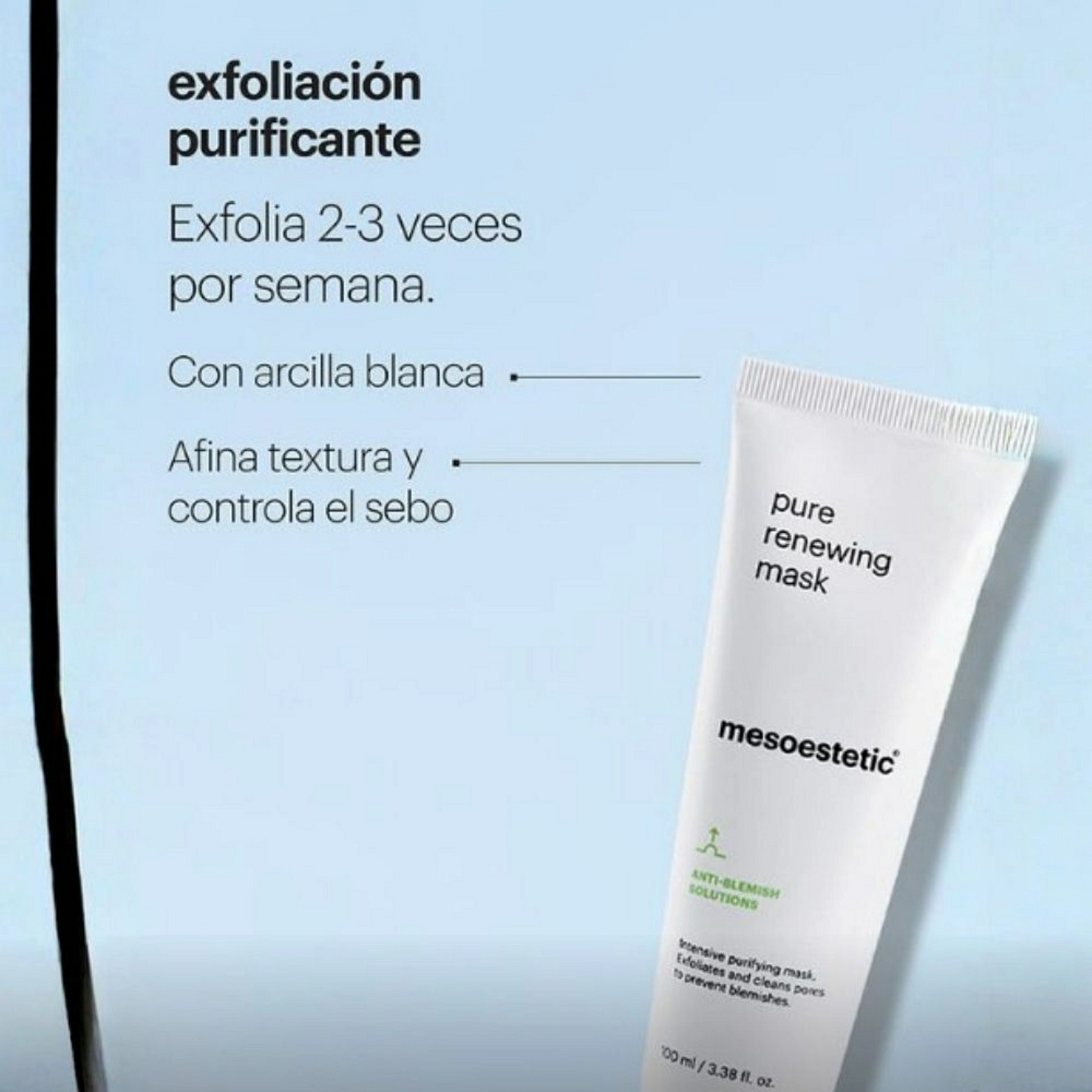 Pure Renewing Mask | Mascarilla 100ml - Anti-Blemish Solutions - Mesoestetic ®